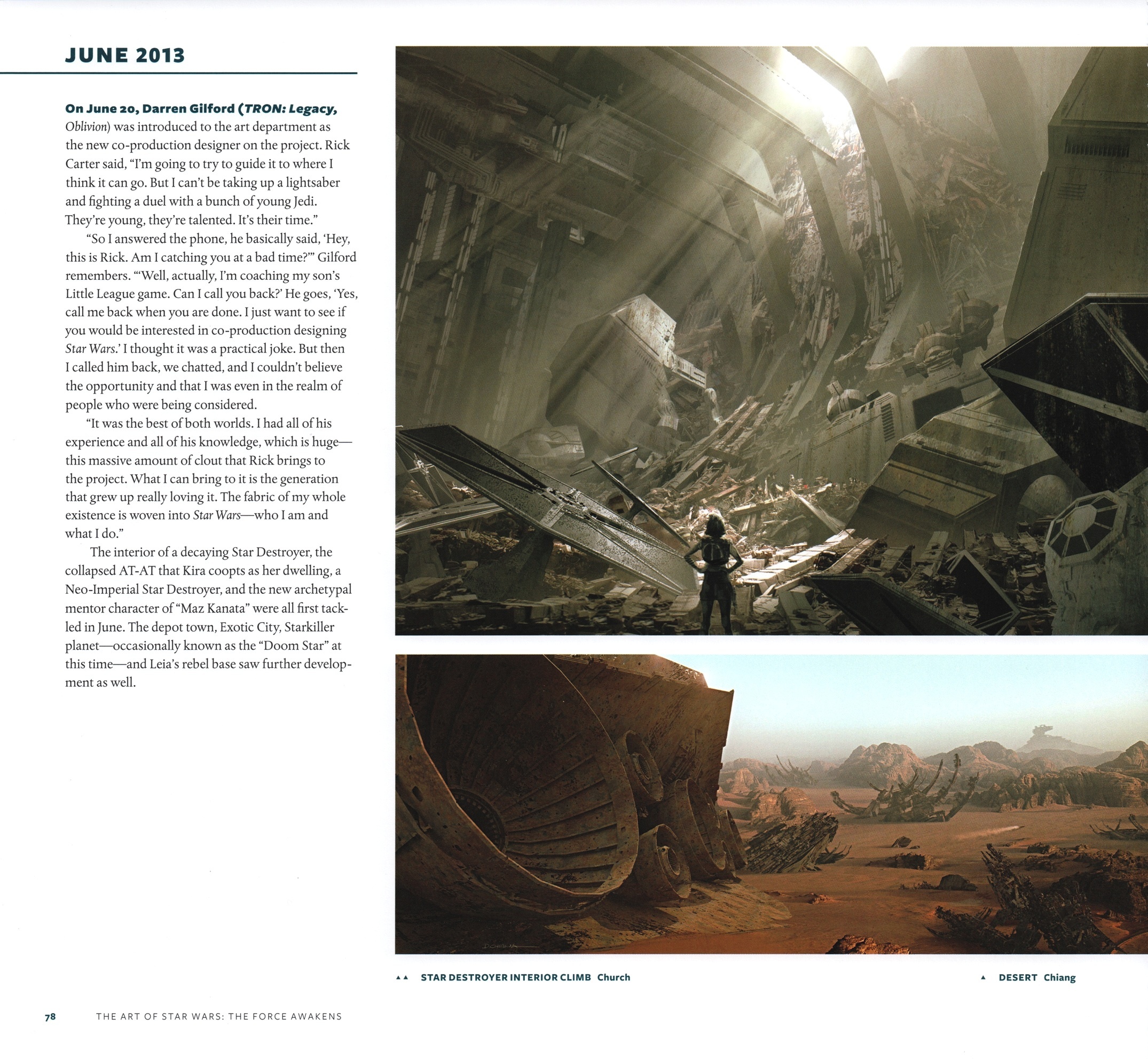 Read online Star Wars: The Art of Star Wars: The Force Awakens comic -  Issue # TPB (Part 1) - 82