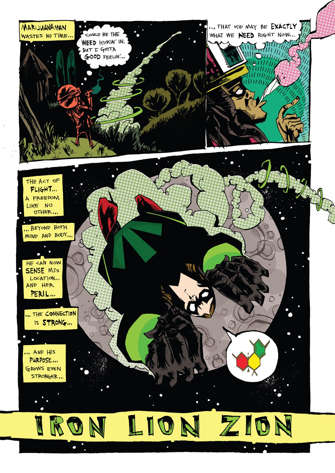 Read online Marijuanaman comic -  Issue # Full - 18