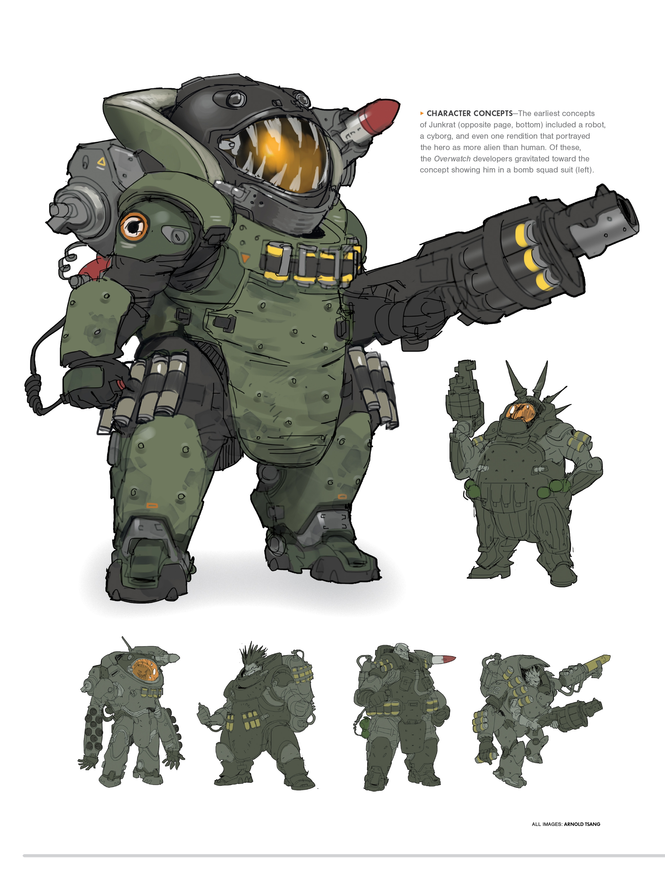 Read online The Art of Overwatch comic -  Issue # TPB (Part 1) - 37