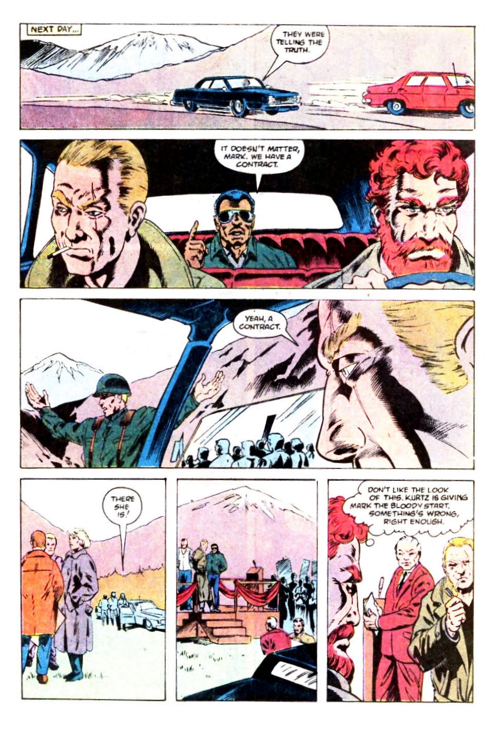 Read online Mark Hazzard: Merc comic -  Issue #6 - 11