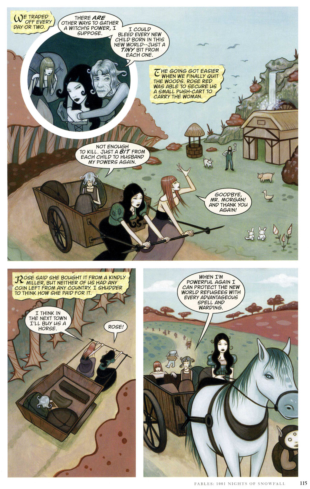 Read online Fables: 1001 Nights of Snowfall comic -  Issue # Full - 115
