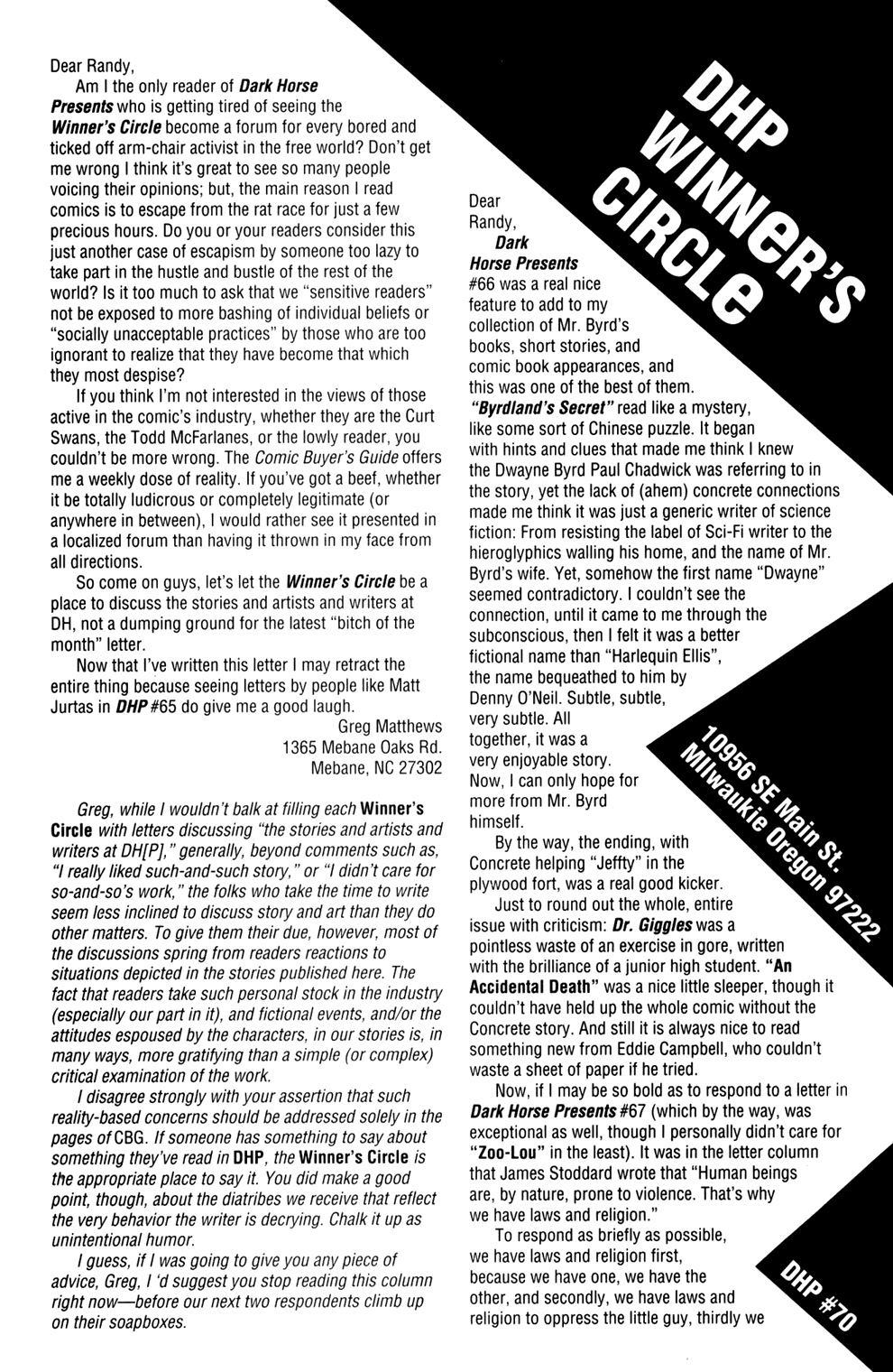Dark Horse Presents (1986) Issue #70 #75 - English 13