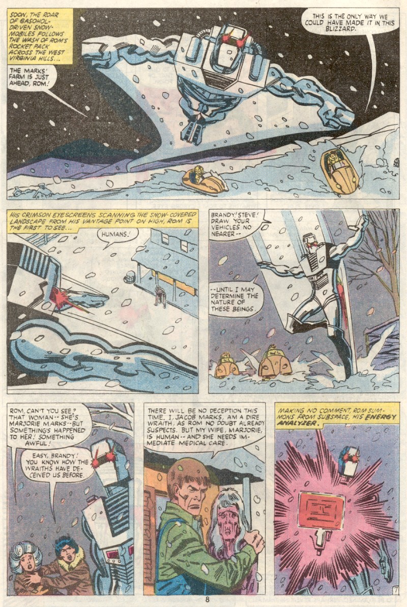 Read online ROM (1979) comic -  Issue #17 - 8