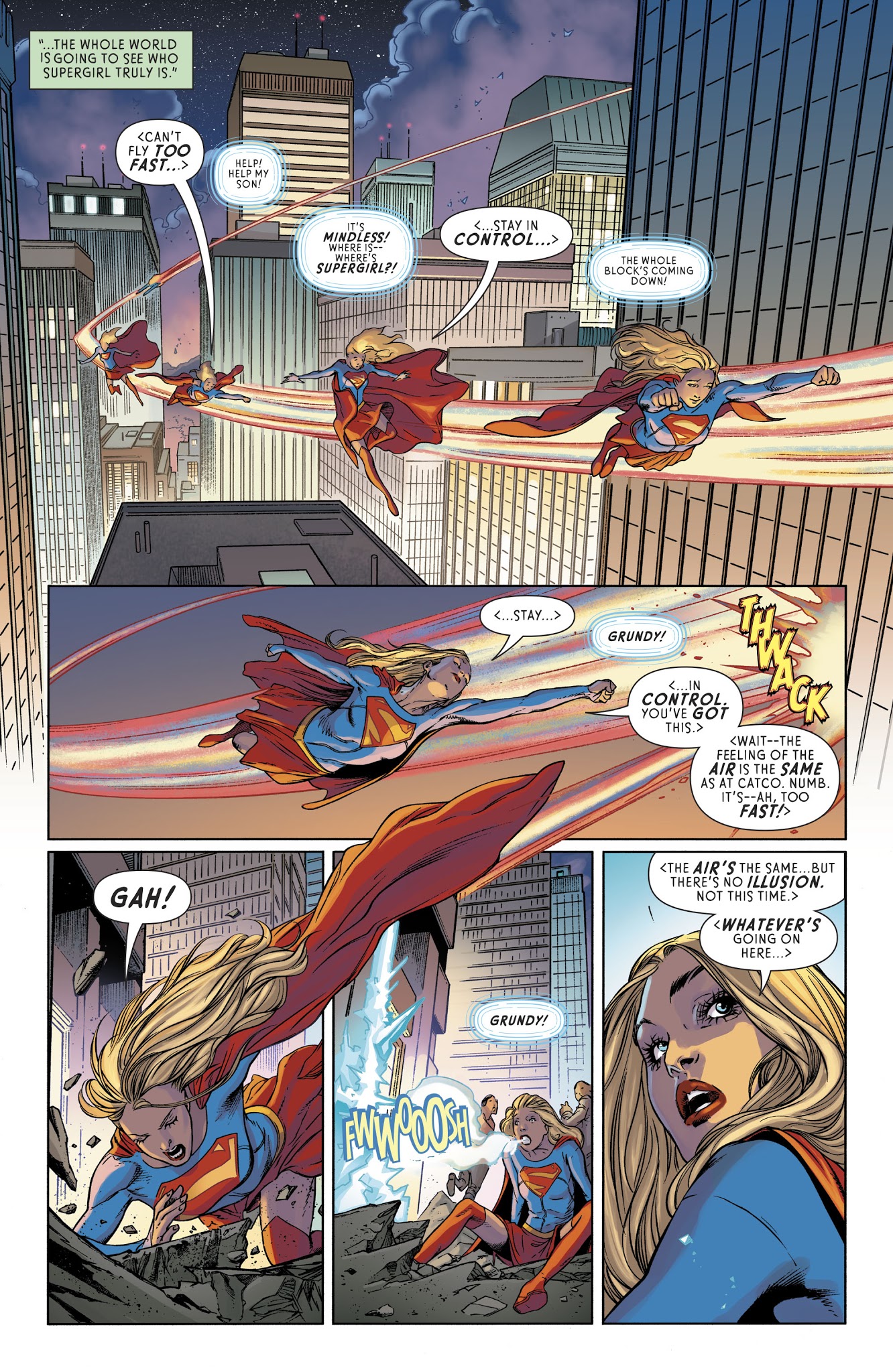 Read online Supergirl (2016) comic -  Issue #12 - 21