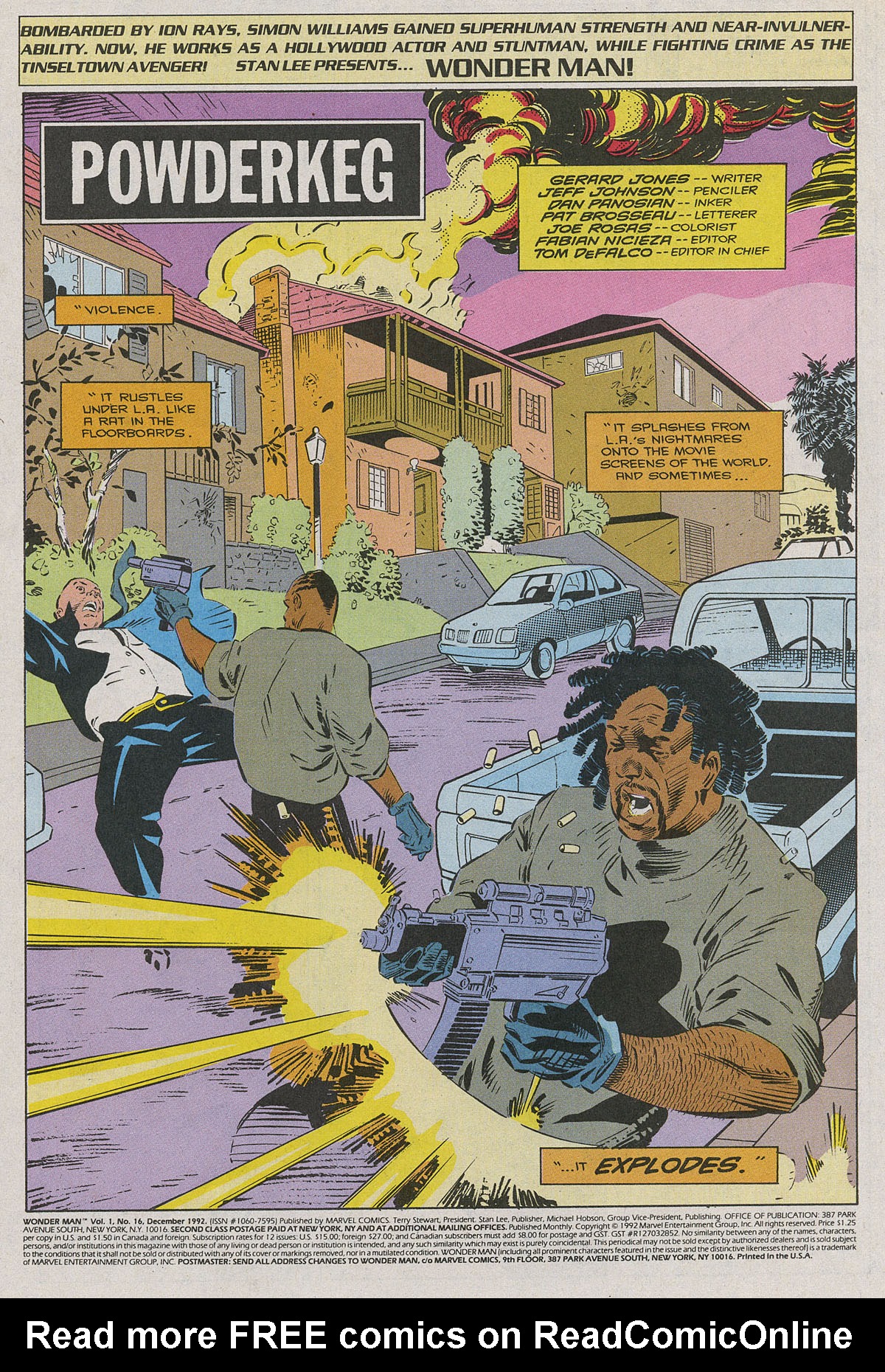 Read online Wonder Man (1991) comic -  Issue #16 - 2