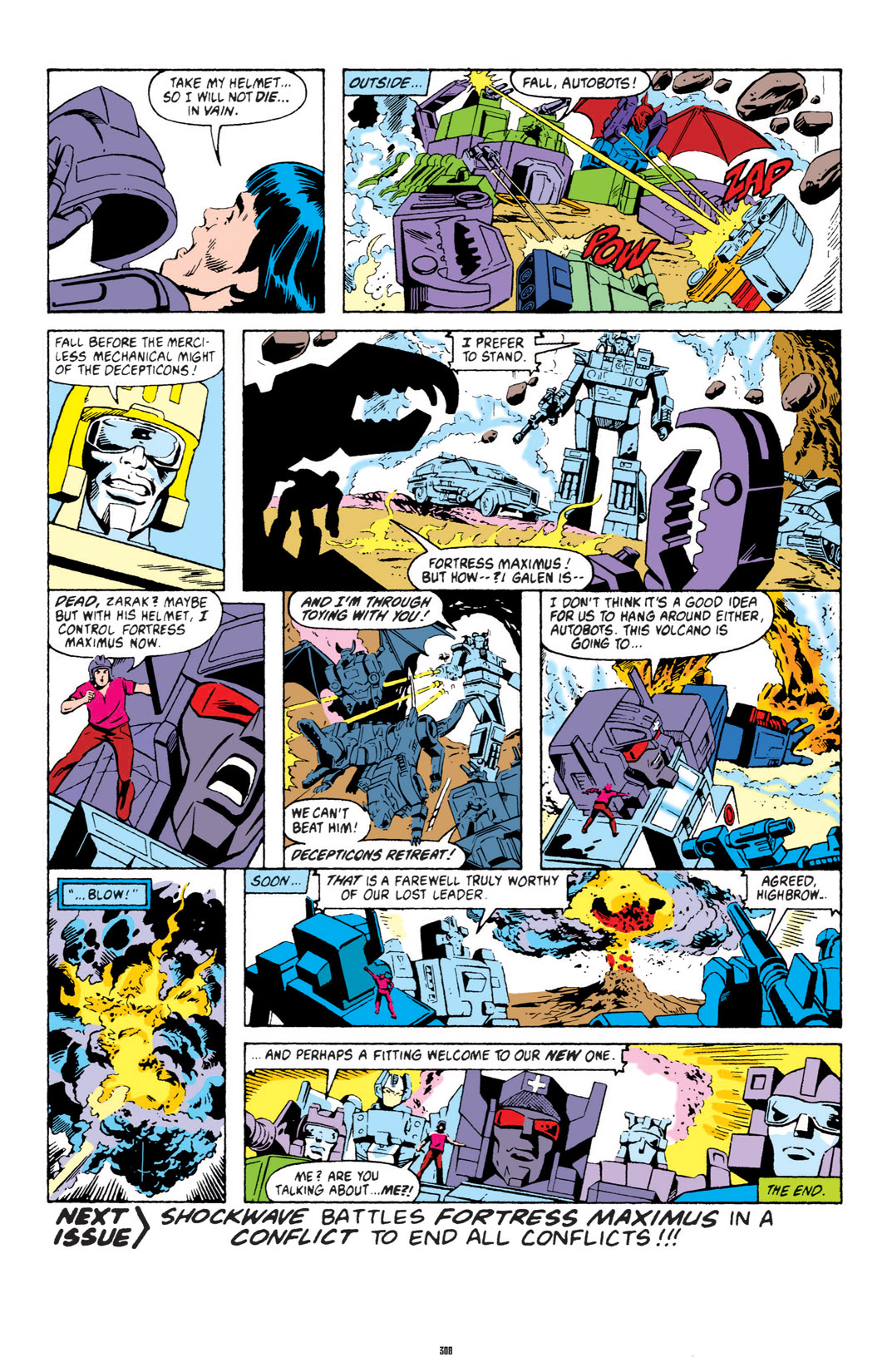 Read online The Transformers Classics comic -  Issue # TPB 3 - 309