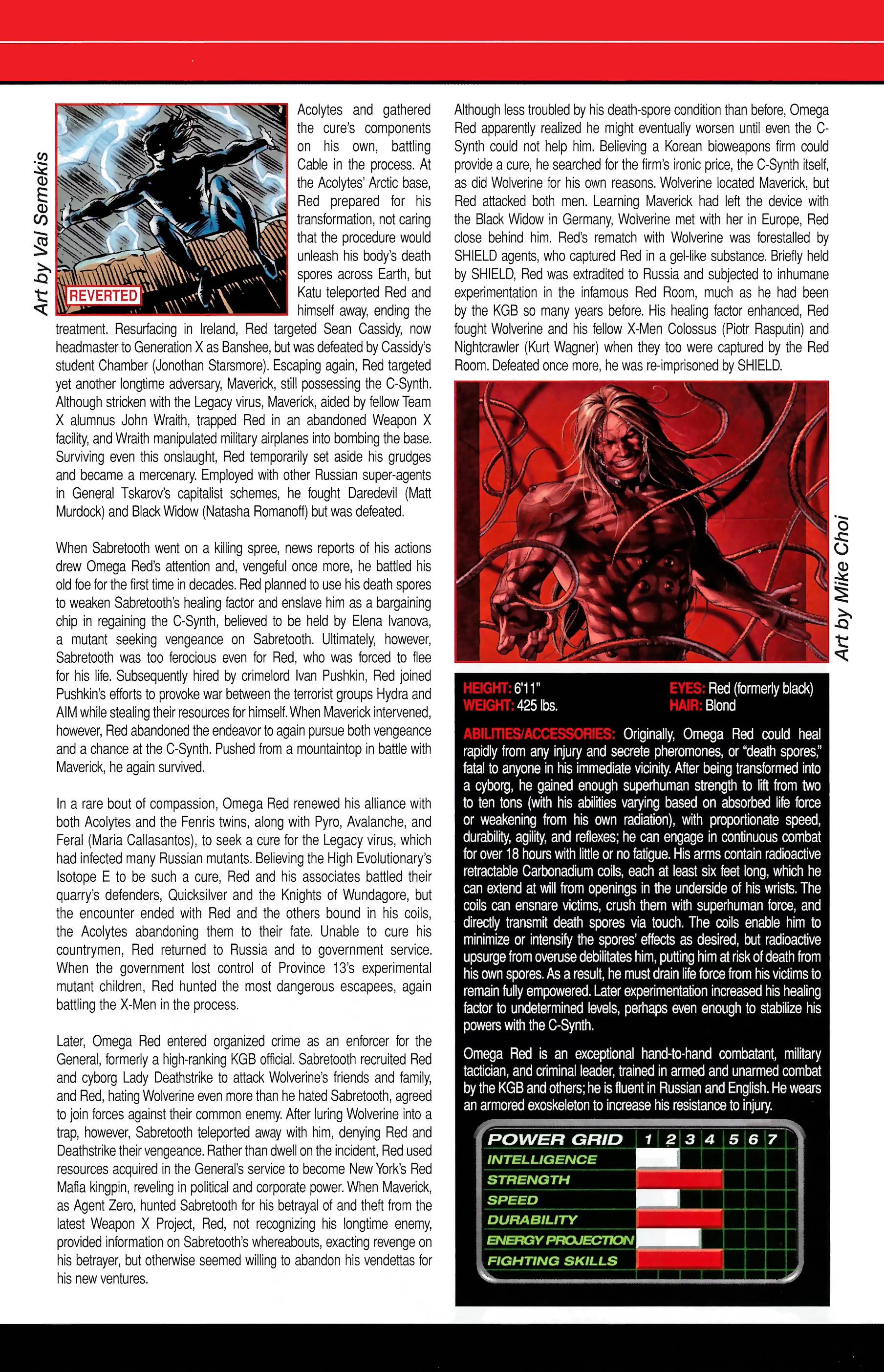Read online Official Handbook of the Marvel Universe A to Z comic -  Issue # TPB 8 (Part 2) - 63