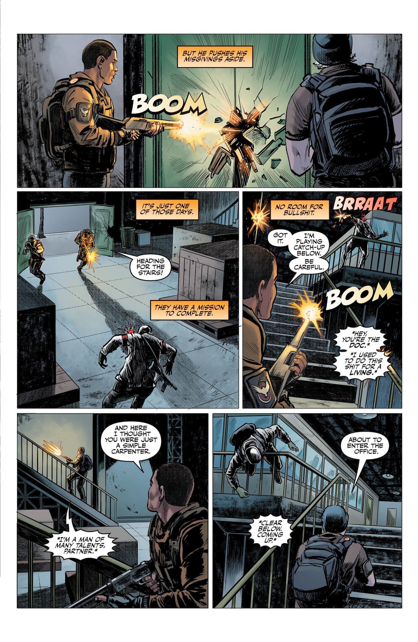 Read online Tom Clancy's The Division: Extremis Malis comic -  Issue #1 - 5