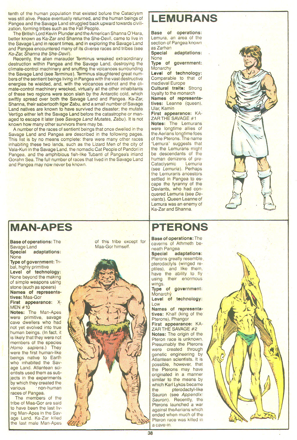 Read online The Official Handbook of the Marvel Universe Deluxe Edition comic -  Issue #19 - 40