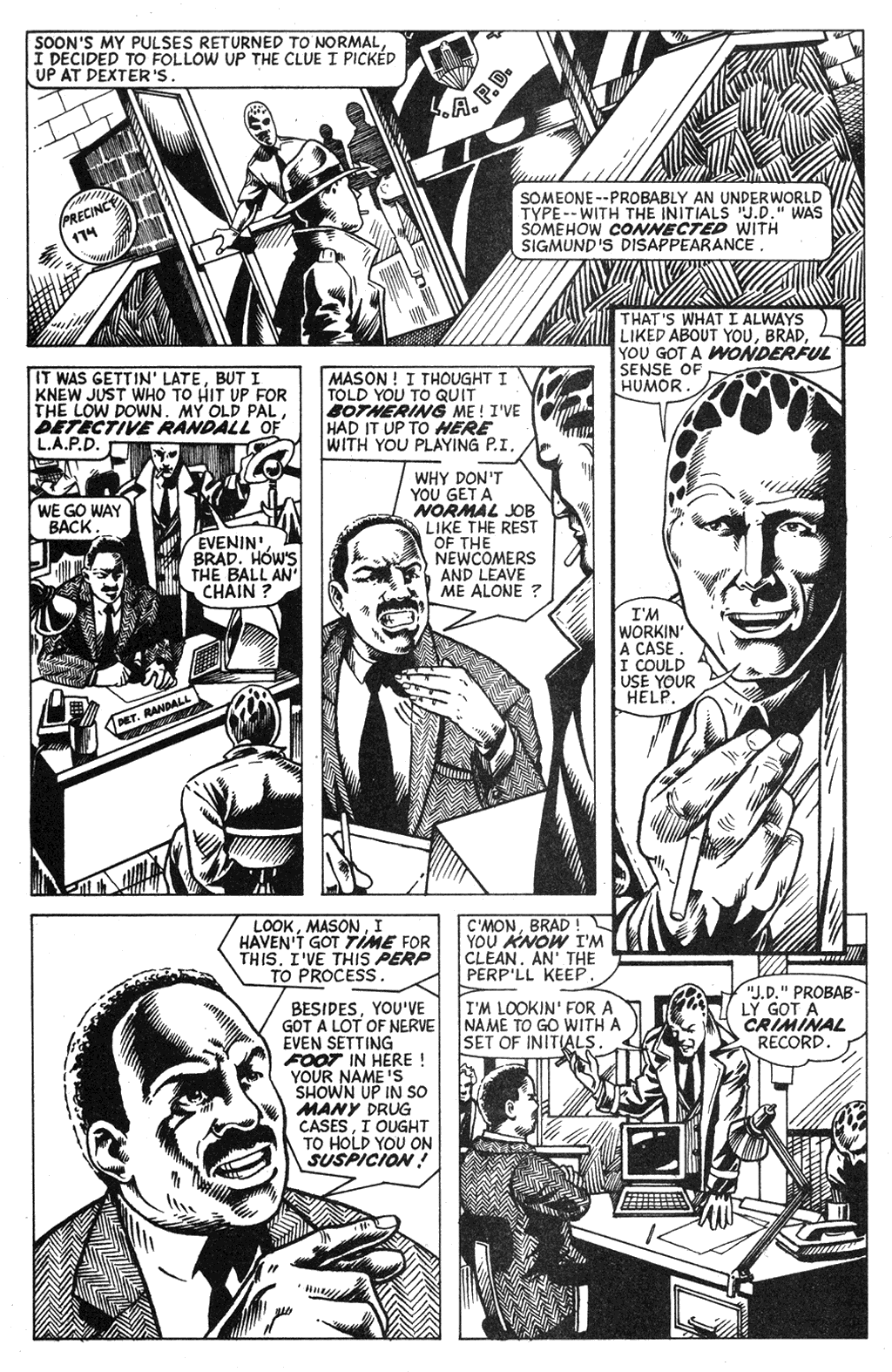 Read online Alien Nation: The Skin Trade comic -  Issue #1 - 37