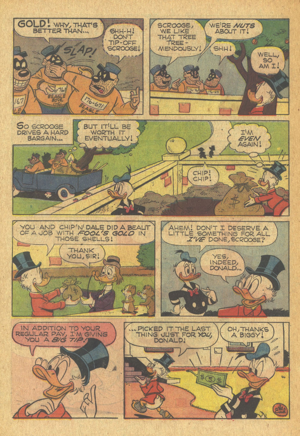 Read online Walt Disney's Comics and Stories comic -  Issue #329 - 12