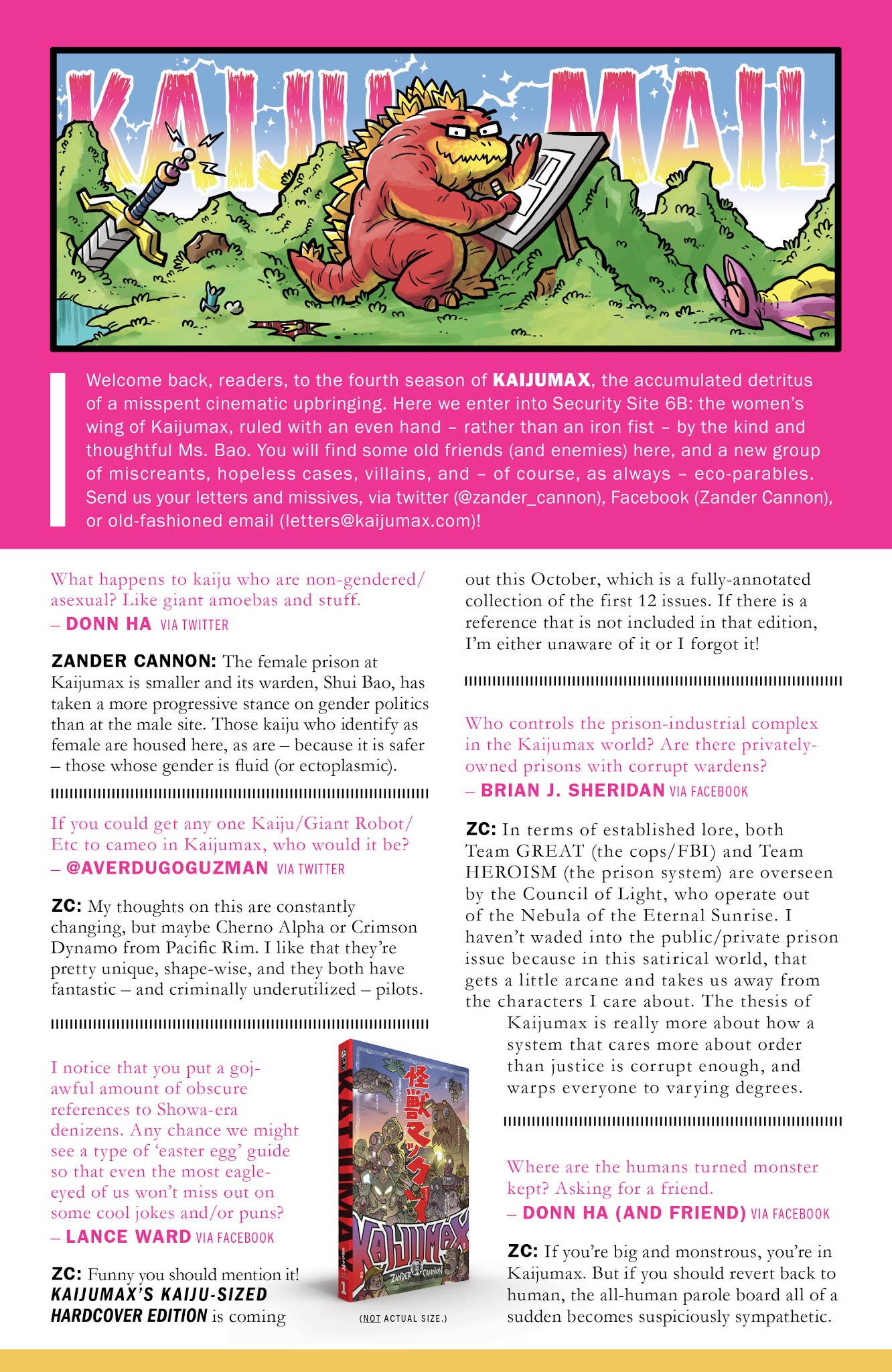Read online Kaijumax: Season Four comic -  Issue #1 - 25