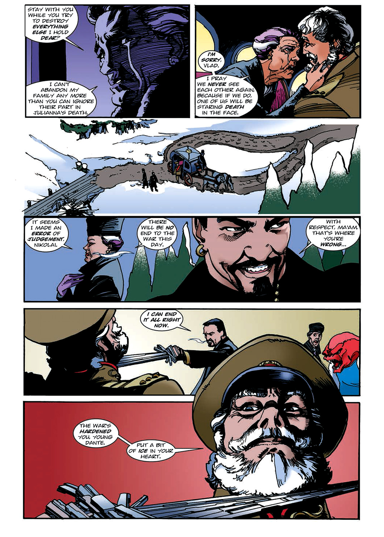 Read online Nikolai Dante comic -  Issue # TPB 4 - 124