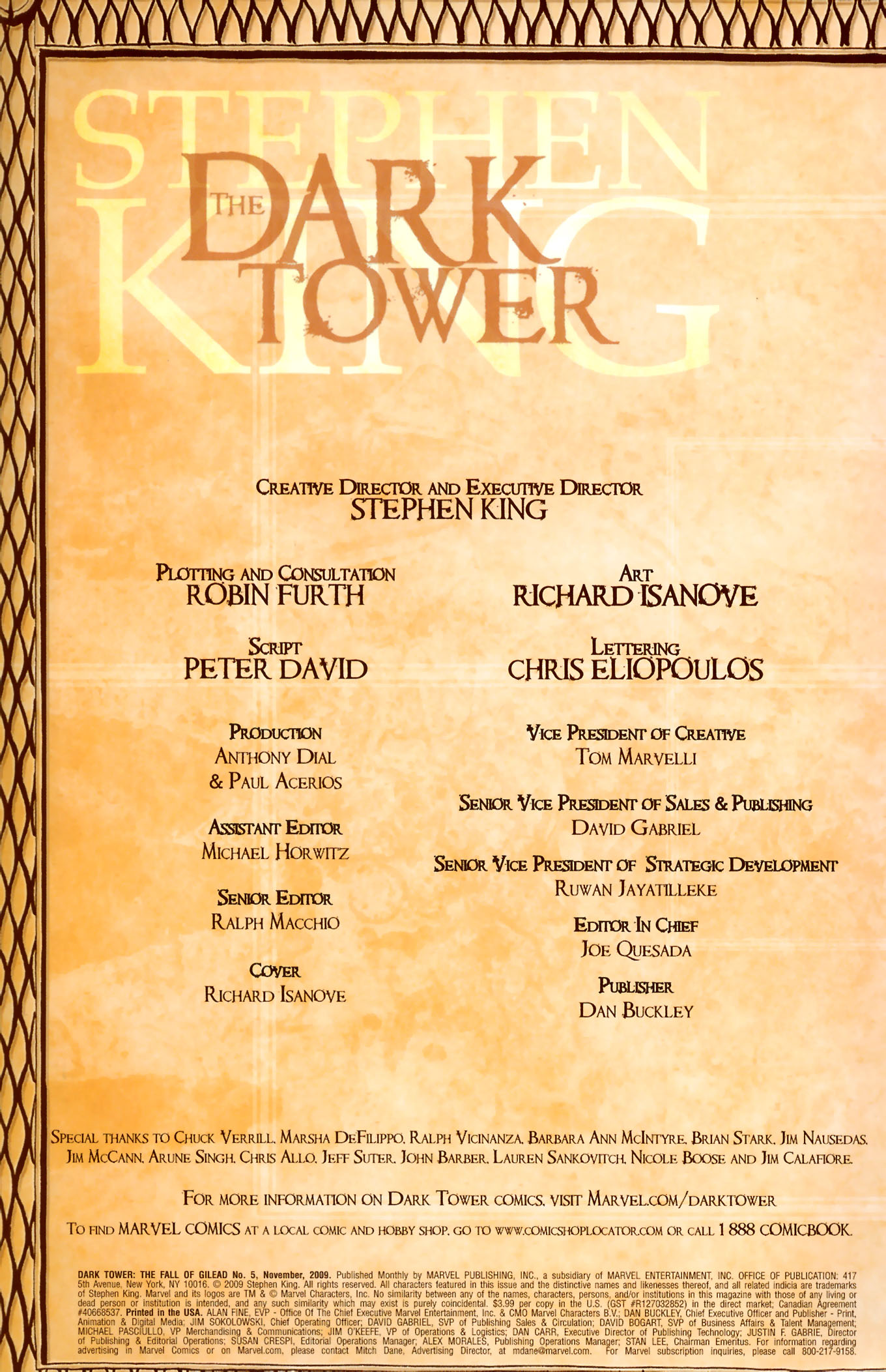 Read online Dark Tower: Fall of Gilead comic -  Issue #5 - 2