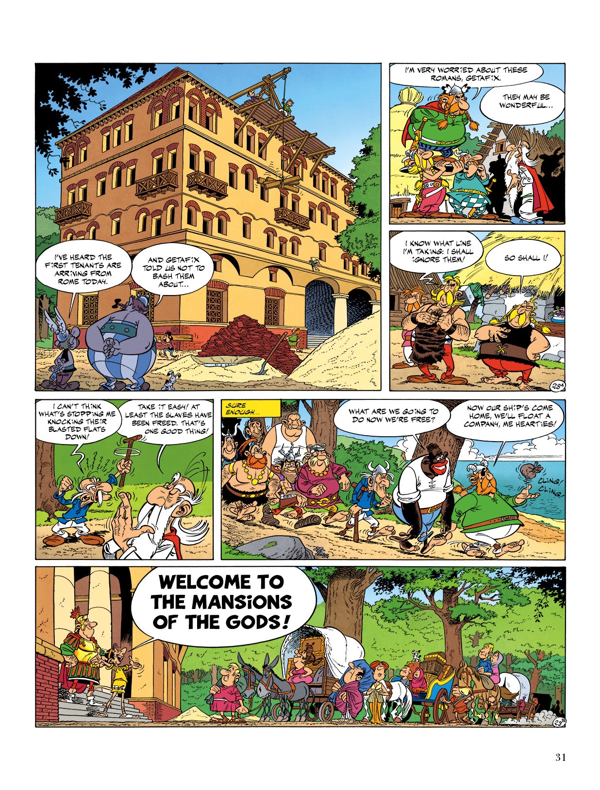 Read online Asterix comic -  Issue #17 - 32