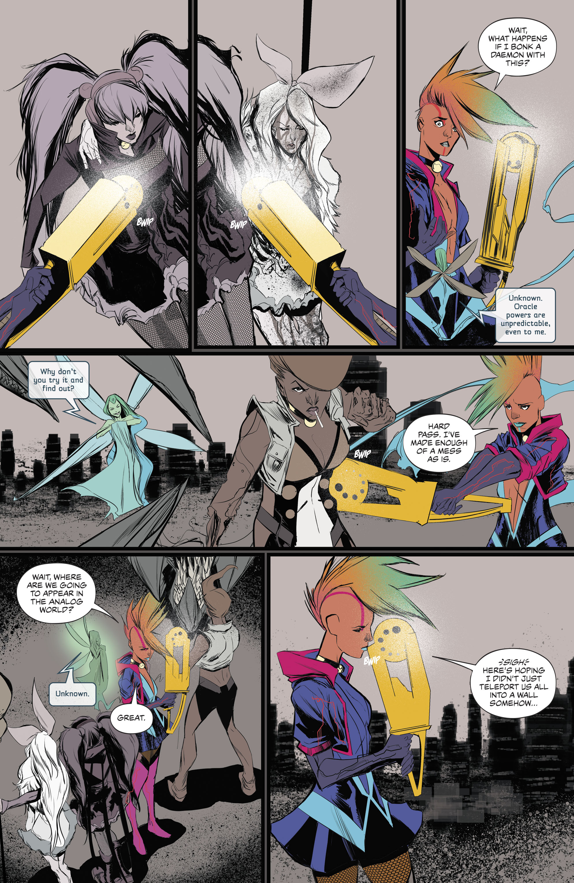 Read online Goddess Mode comic -  Issue #3 - 8