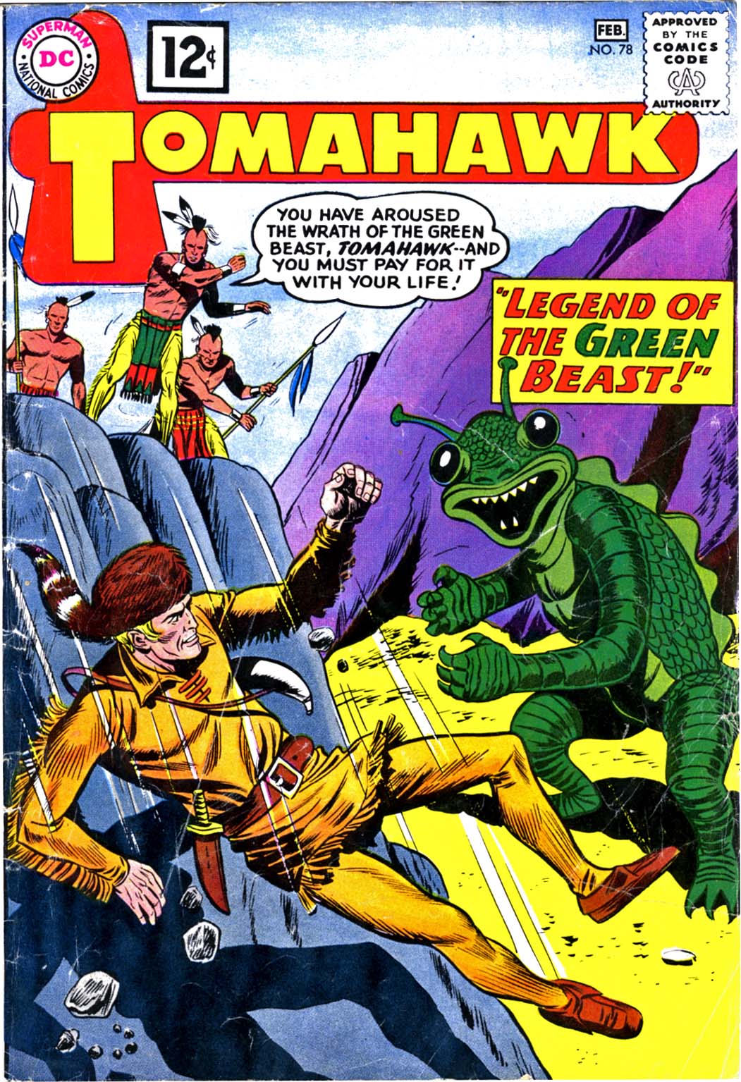 Read online Tomahawk comic -  Issue #78 - 1