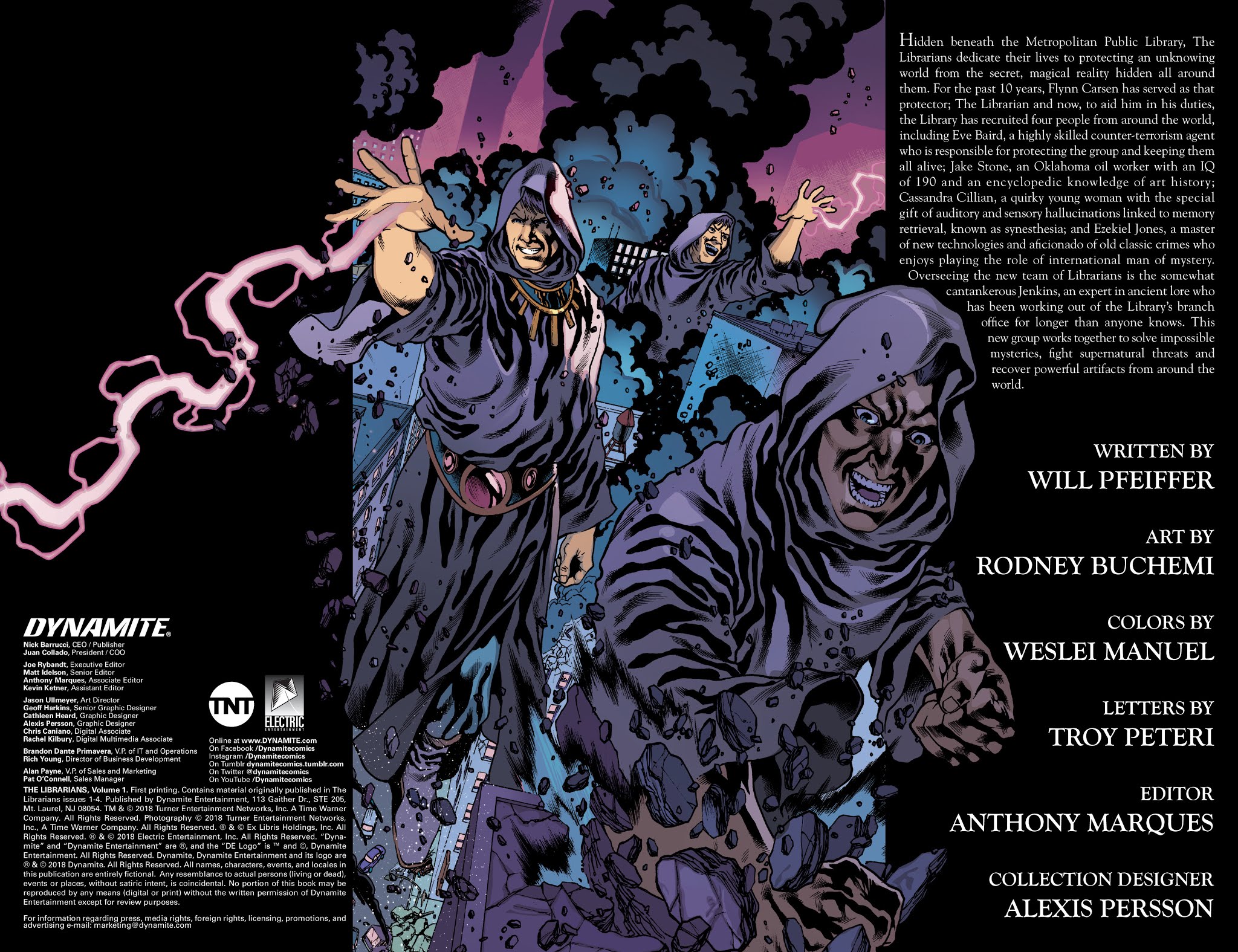 Read online The Librarians comic -  Issue # _TPB - 4