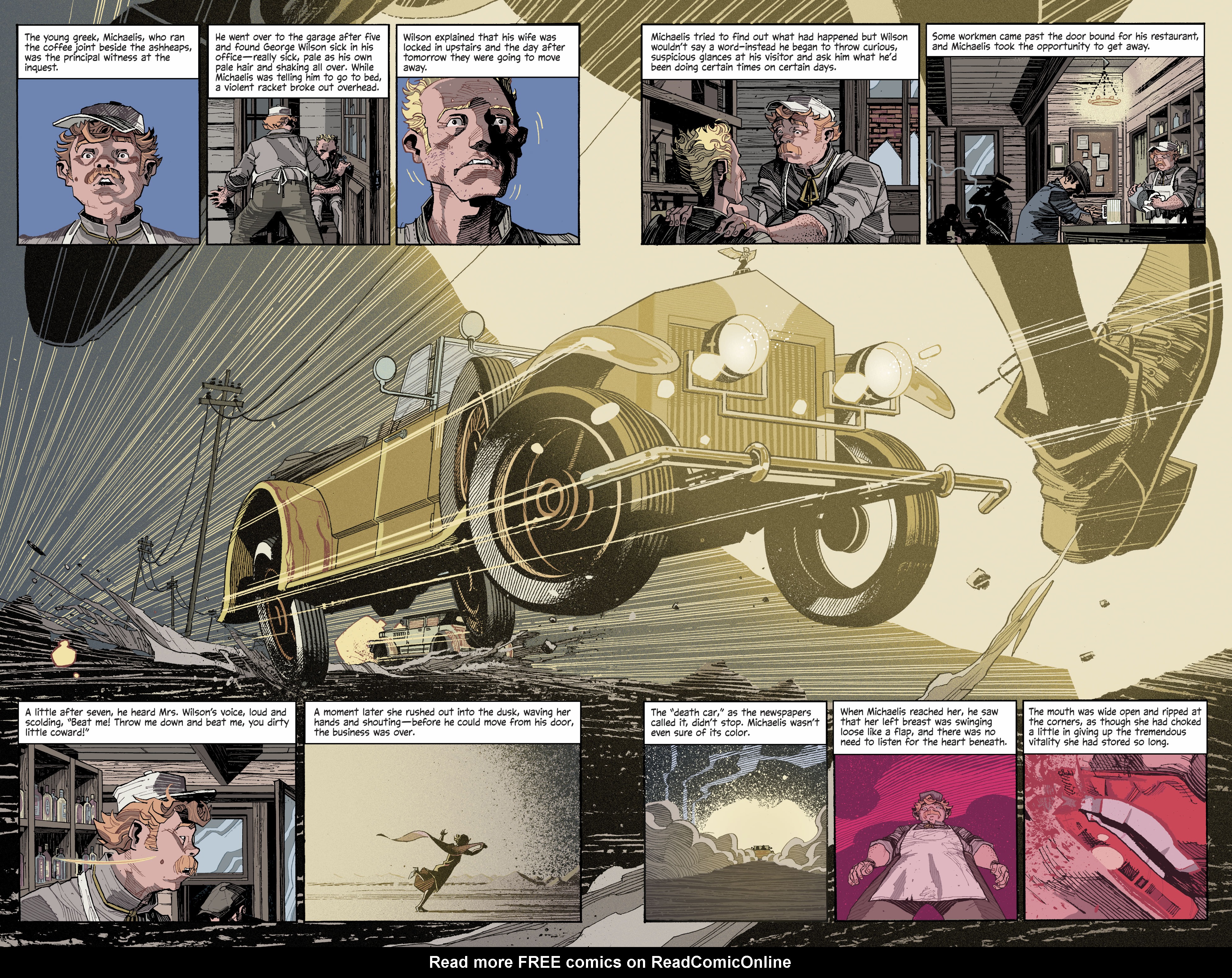Read online The Great Gatsby comic -  Issue #6 - 8