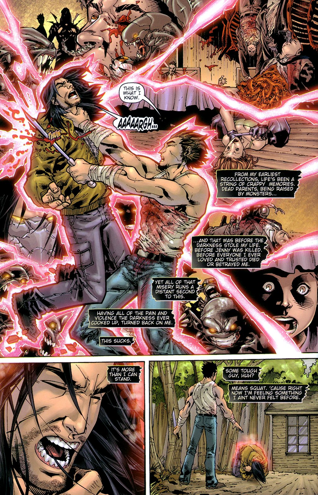 Read online The Darkness (2002) comic -  Issue #21 - 15