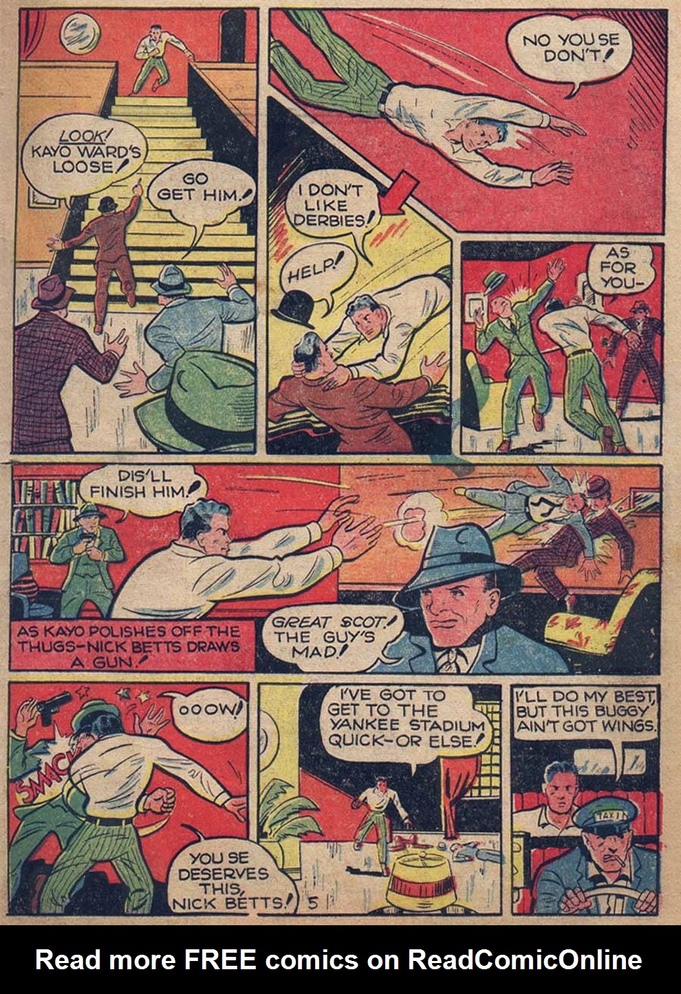 Read online Pep Comics comic -  Issue #6 - 59