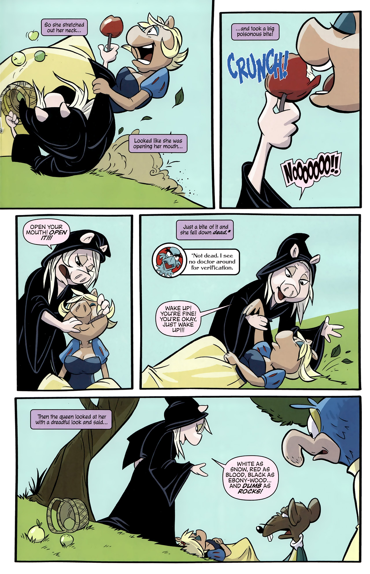 Read online Muppet Snow White comic -  Issue #3 - 15