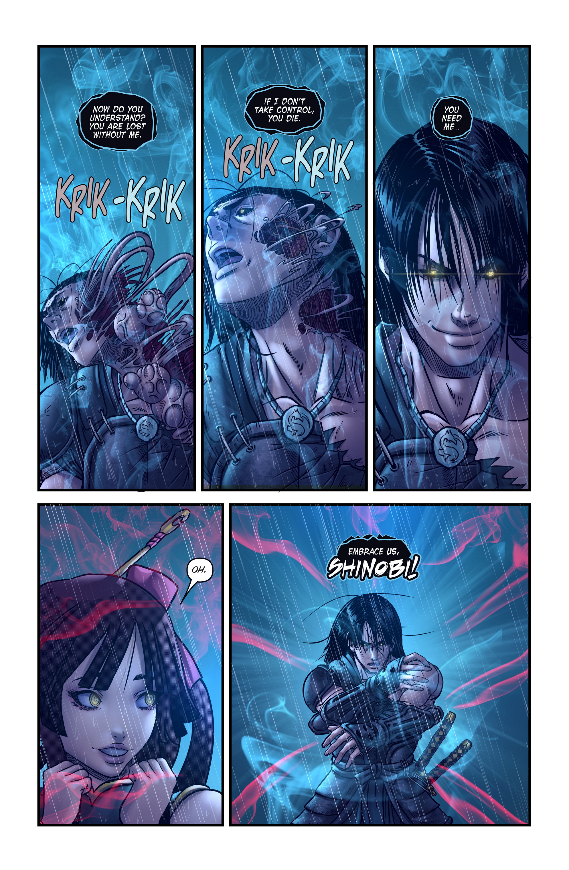 Read online Honor and Curse comic -  Issue #3 - 6