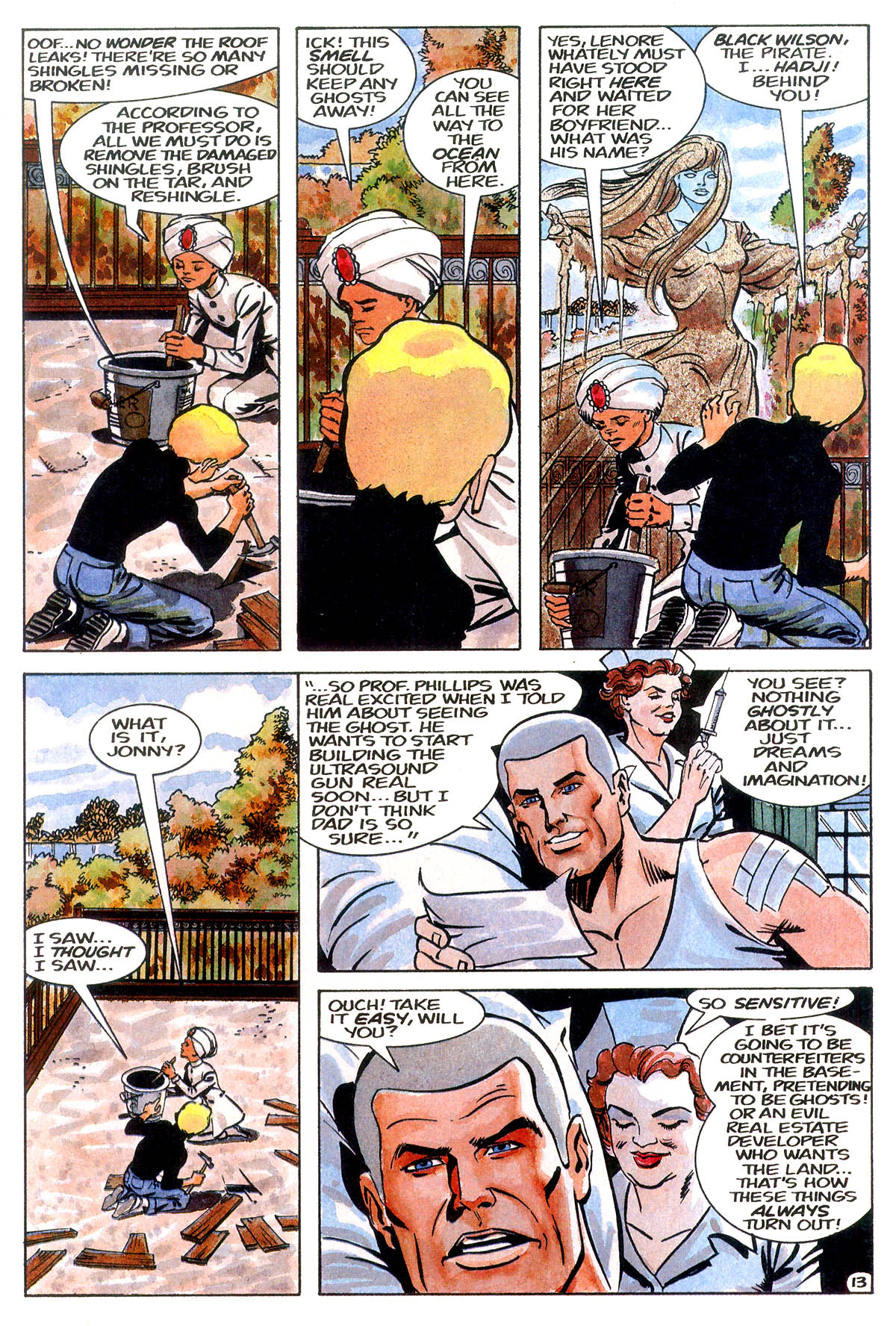 Read online Jonny Quest comic -  Issue #13 - 16