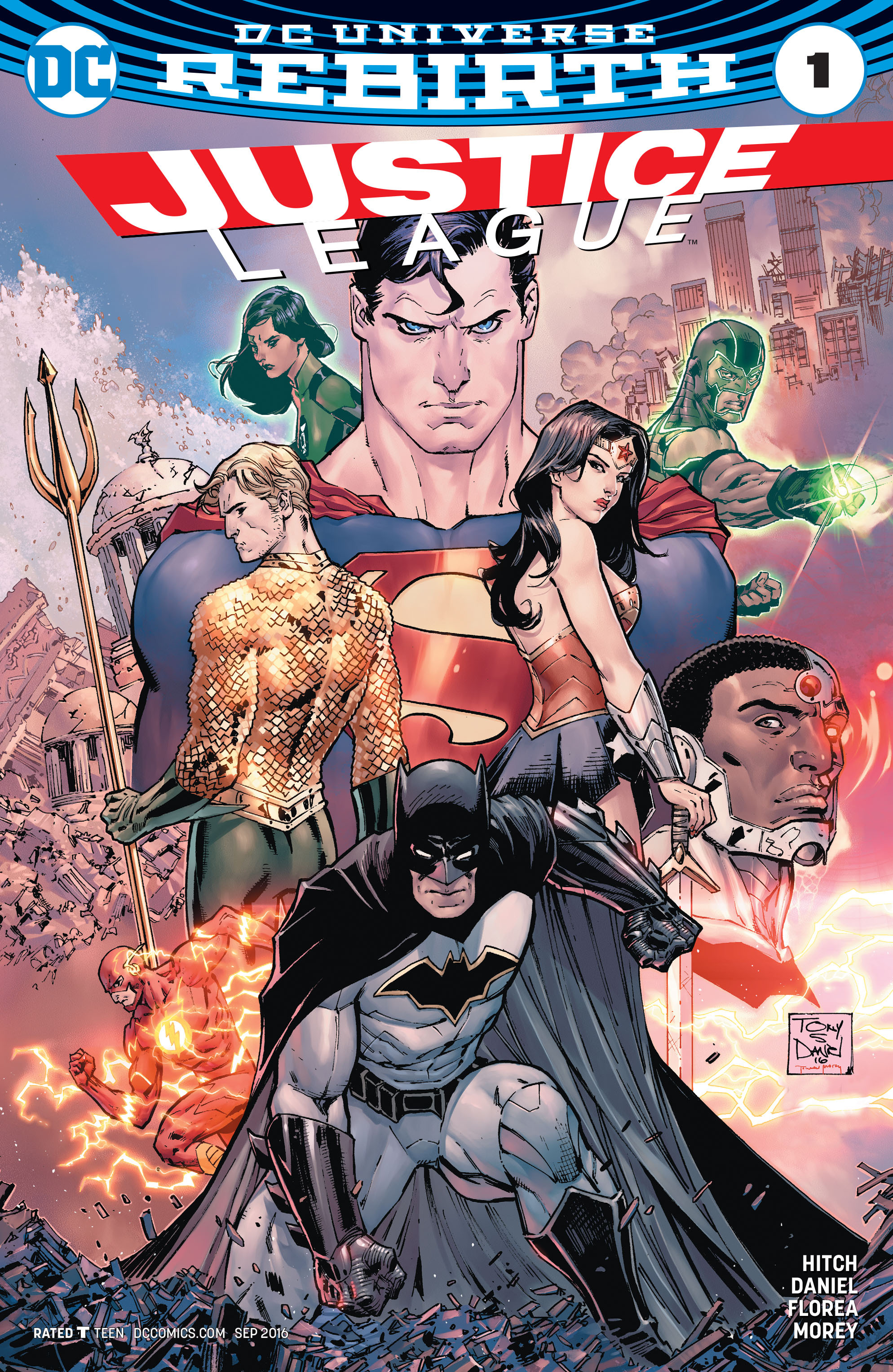 Read online Justice League (2016) comic -  Issue #1 - 1