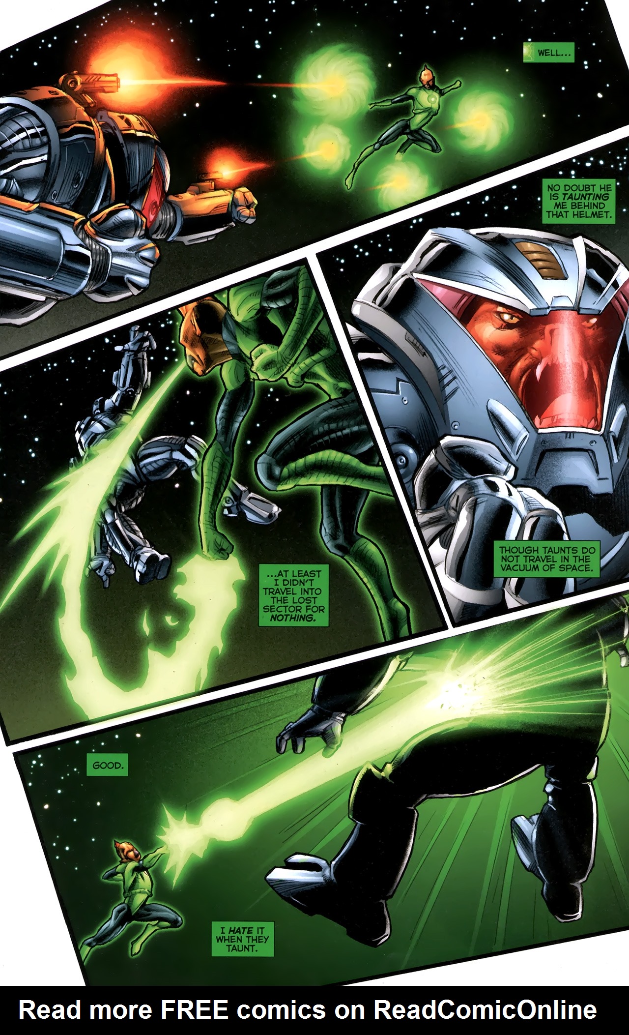 Read online Green Lantern Movie Prequel: Tomar-Re comic -  Issue # Full - 10