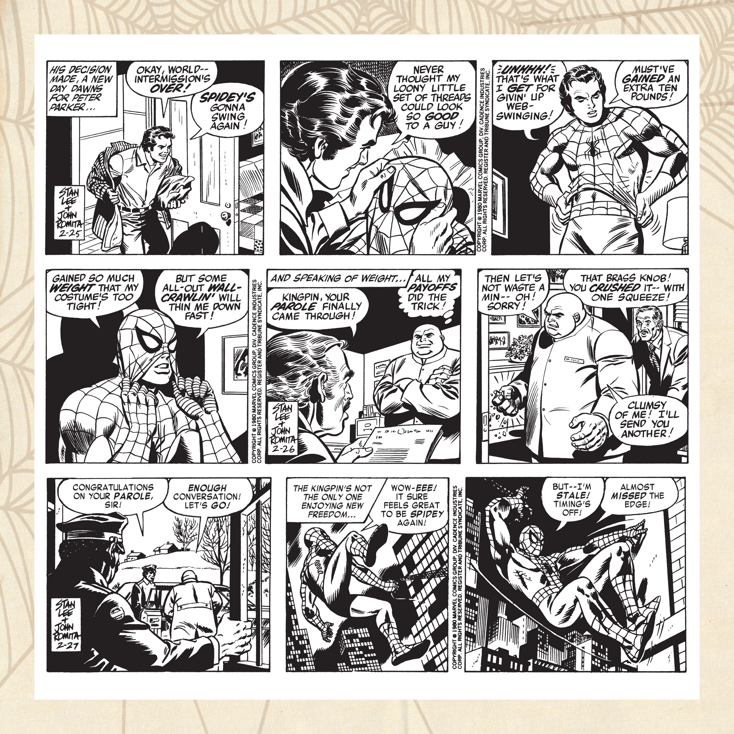 Read online Spider-Man Newspaper Strips comic -  Issue # TPB 2 (Part 2) - 73