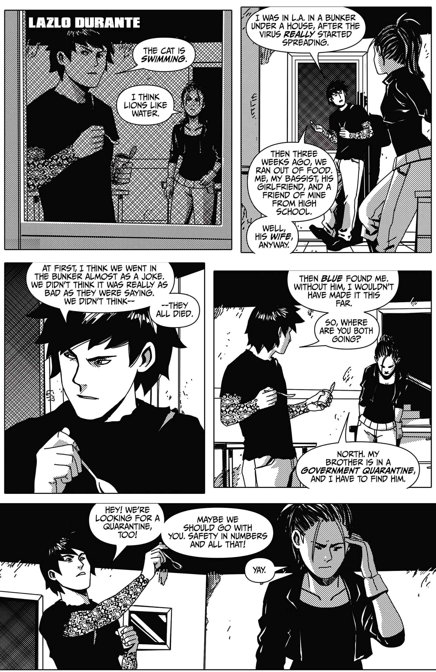 Read online Amanda Hocking's The Hollows: A Hollowland Graphic Novel comic -  Issue #5 - 6