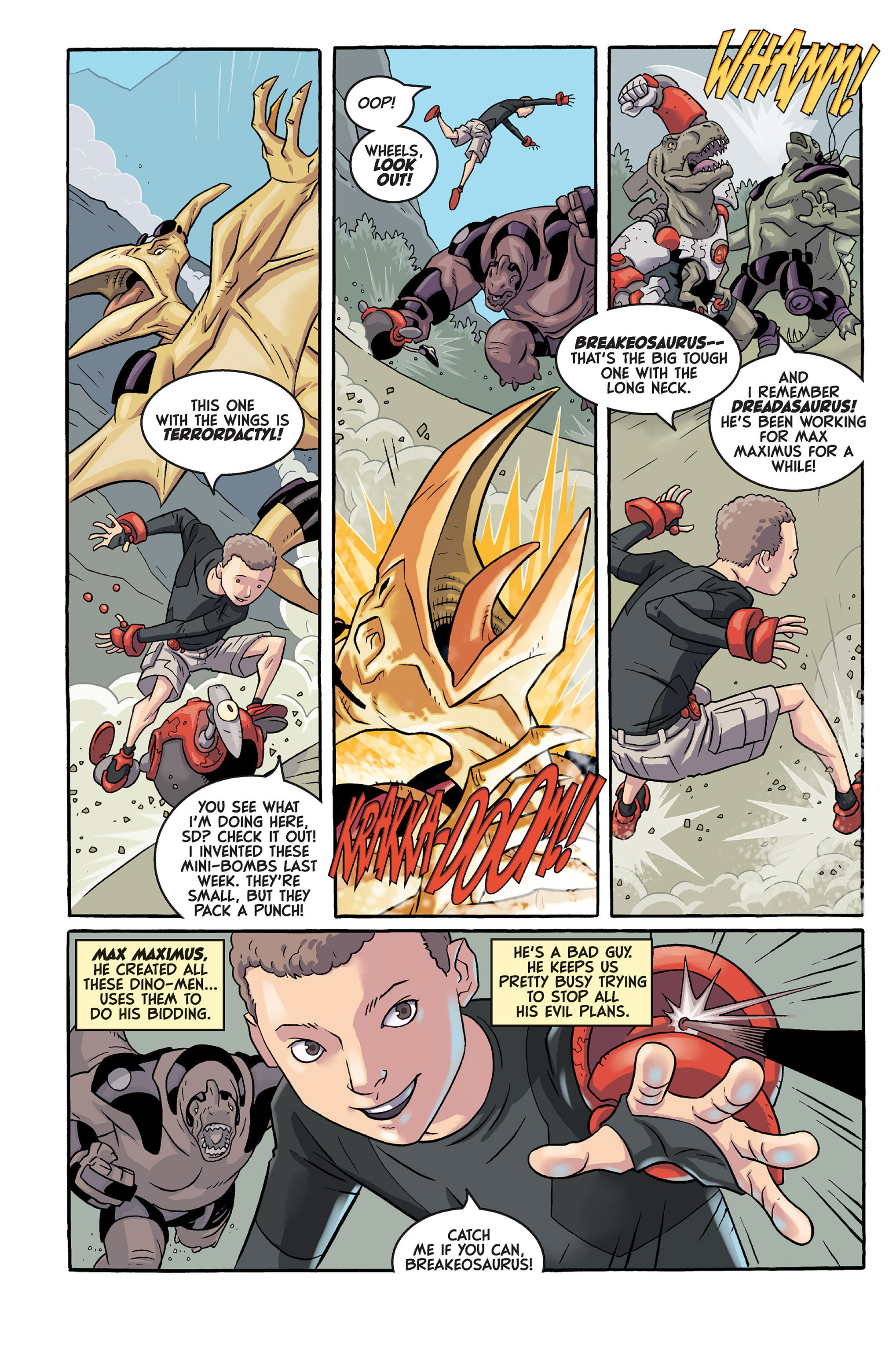 Read online Super Dinosaur (2011) comic -  Issue # _TPB 1 - 9