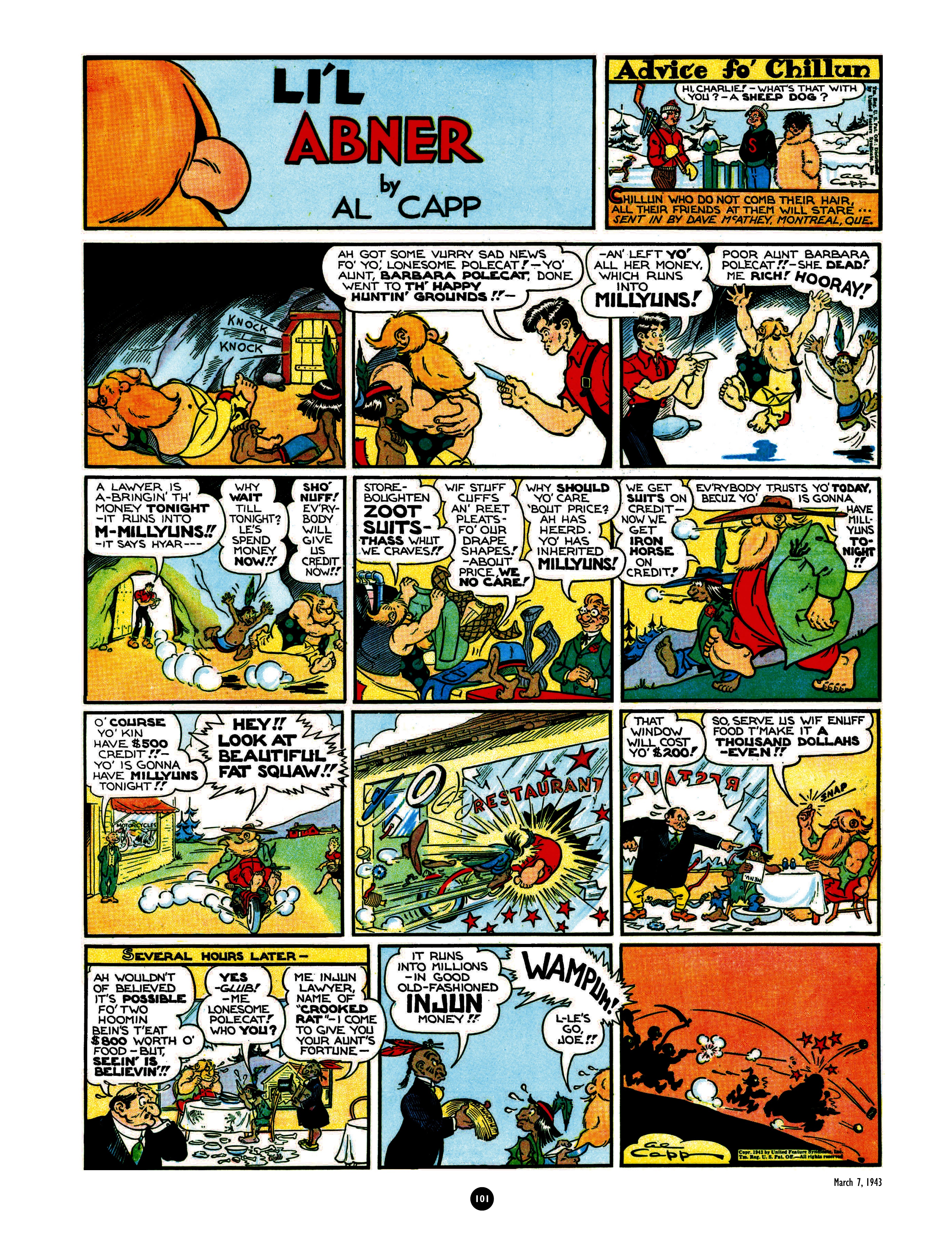 Read online Al Capp's Li'l Abner Complete Daily & Color Sunday Comics comic -  Issue # TPB 5 (Part 2) - 3