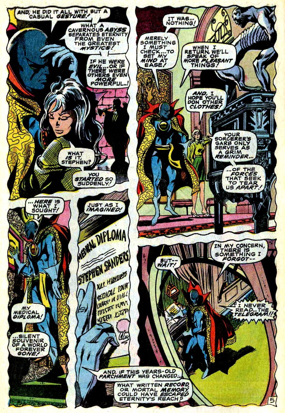 Read online Marvel Masterworks: Doctor Strange comic -  Issue # TPB 3 - 301