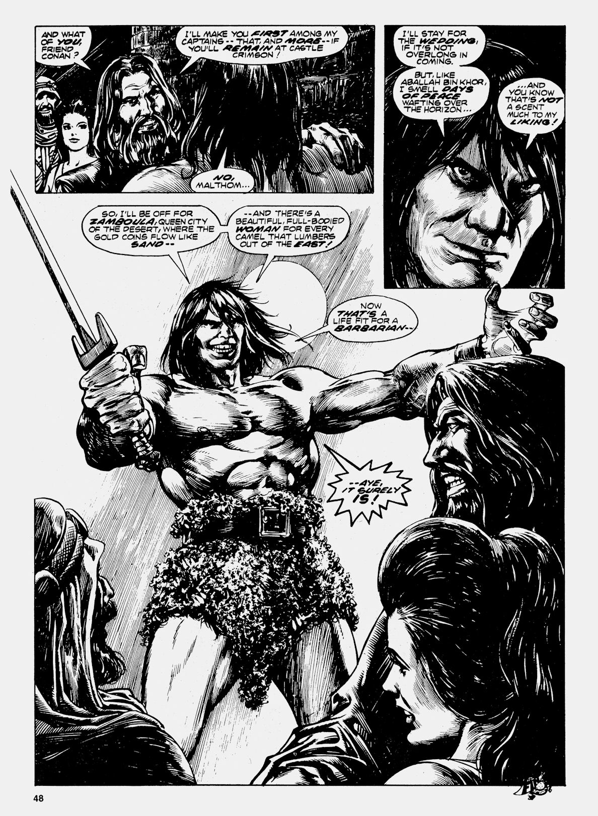 Read online Conan Saga comic -  Issue #36 - 50