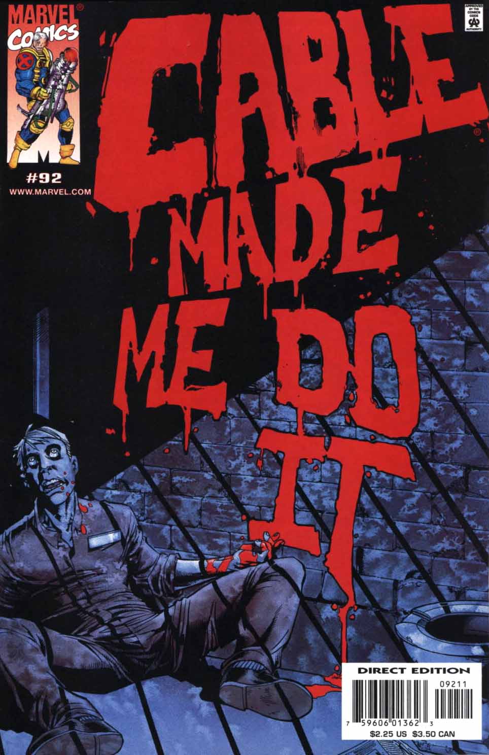 Read online Cable (1993) comic -  Issue #92 - 1