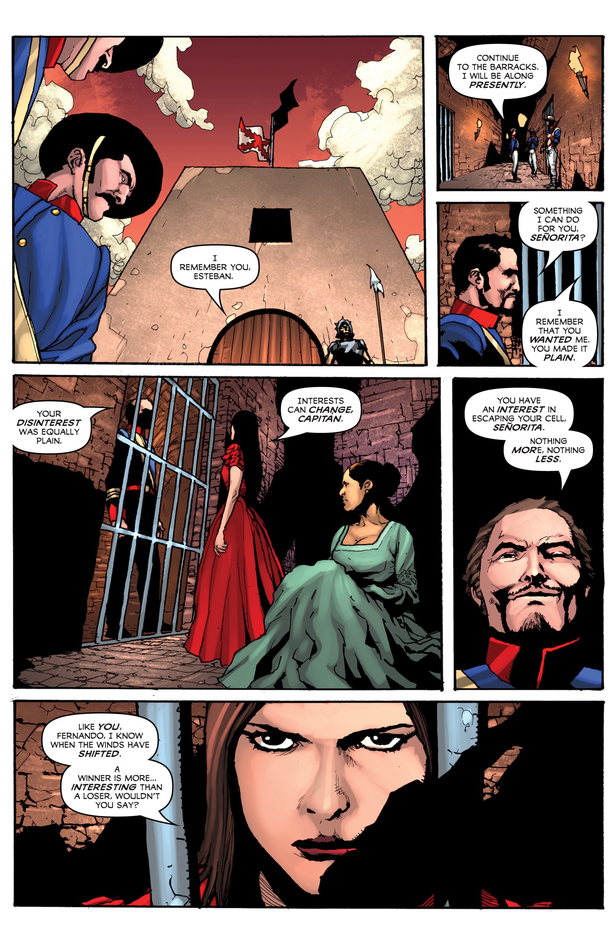Read online Zorro: Swords of Hell comic -  Issue #3 - 8