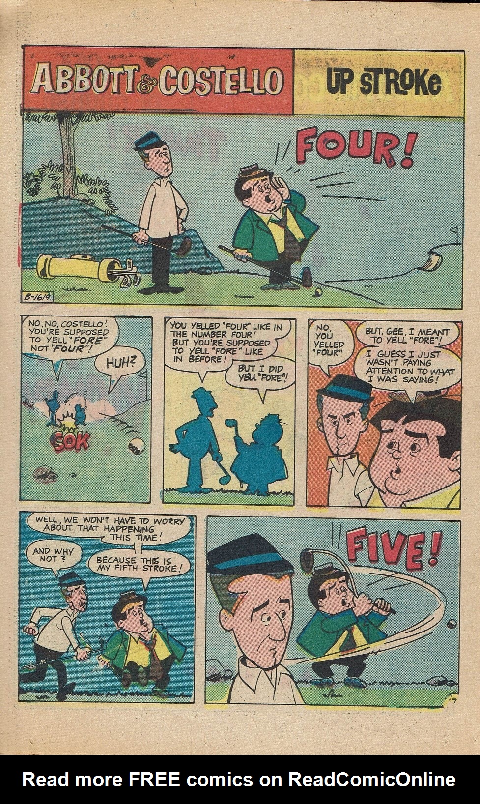 Read online Abbott & Costello comic -  Issue #6 - 22