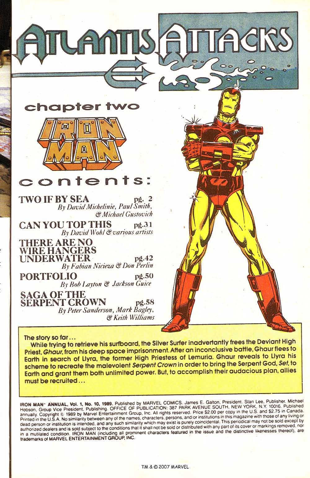 Read online Iron Man Annual comic -  Issue #10 - 3