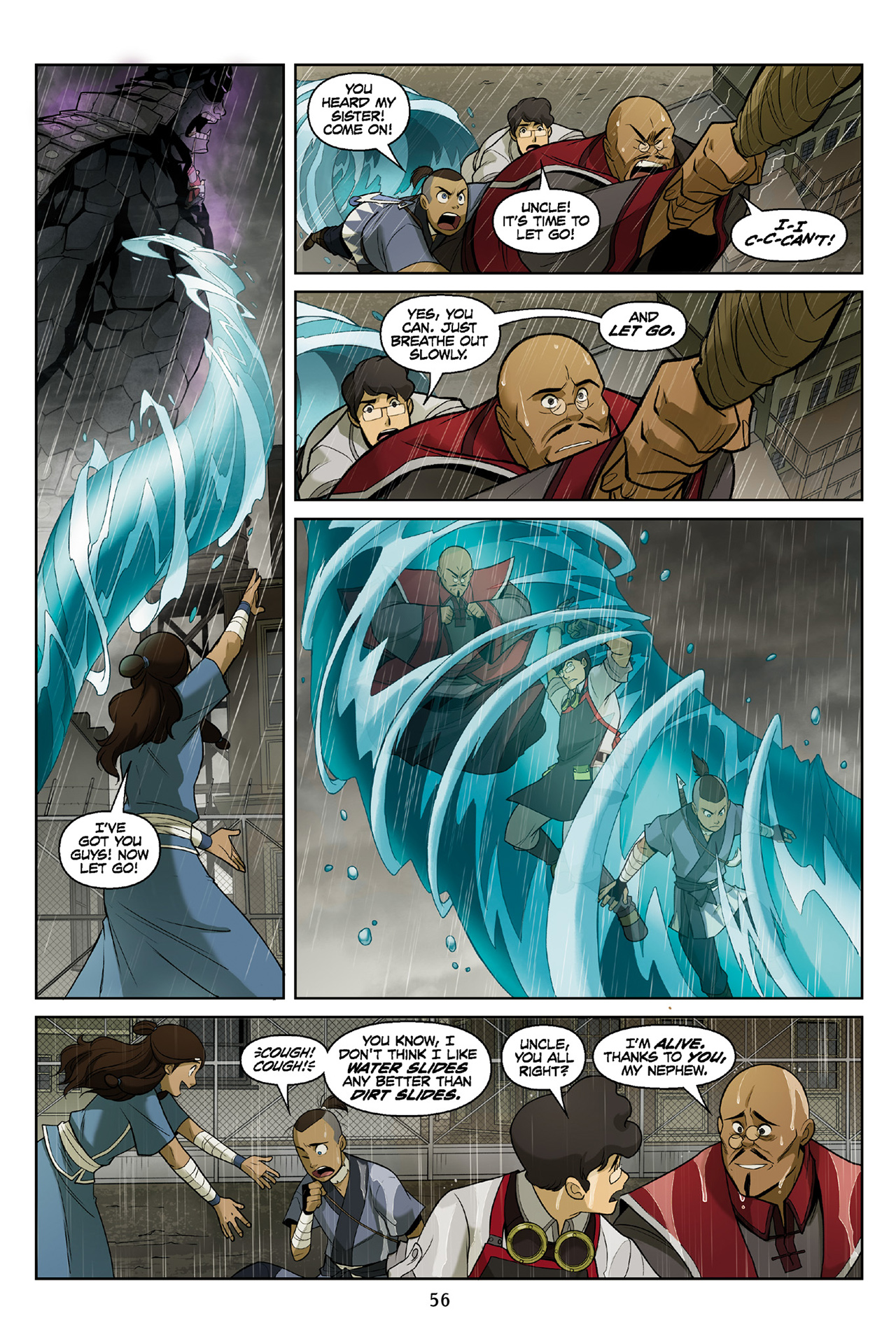 Read online Nickelodeon Avatar: The Last Airbender - The Rift comic -  Issue # Part 3 - 57