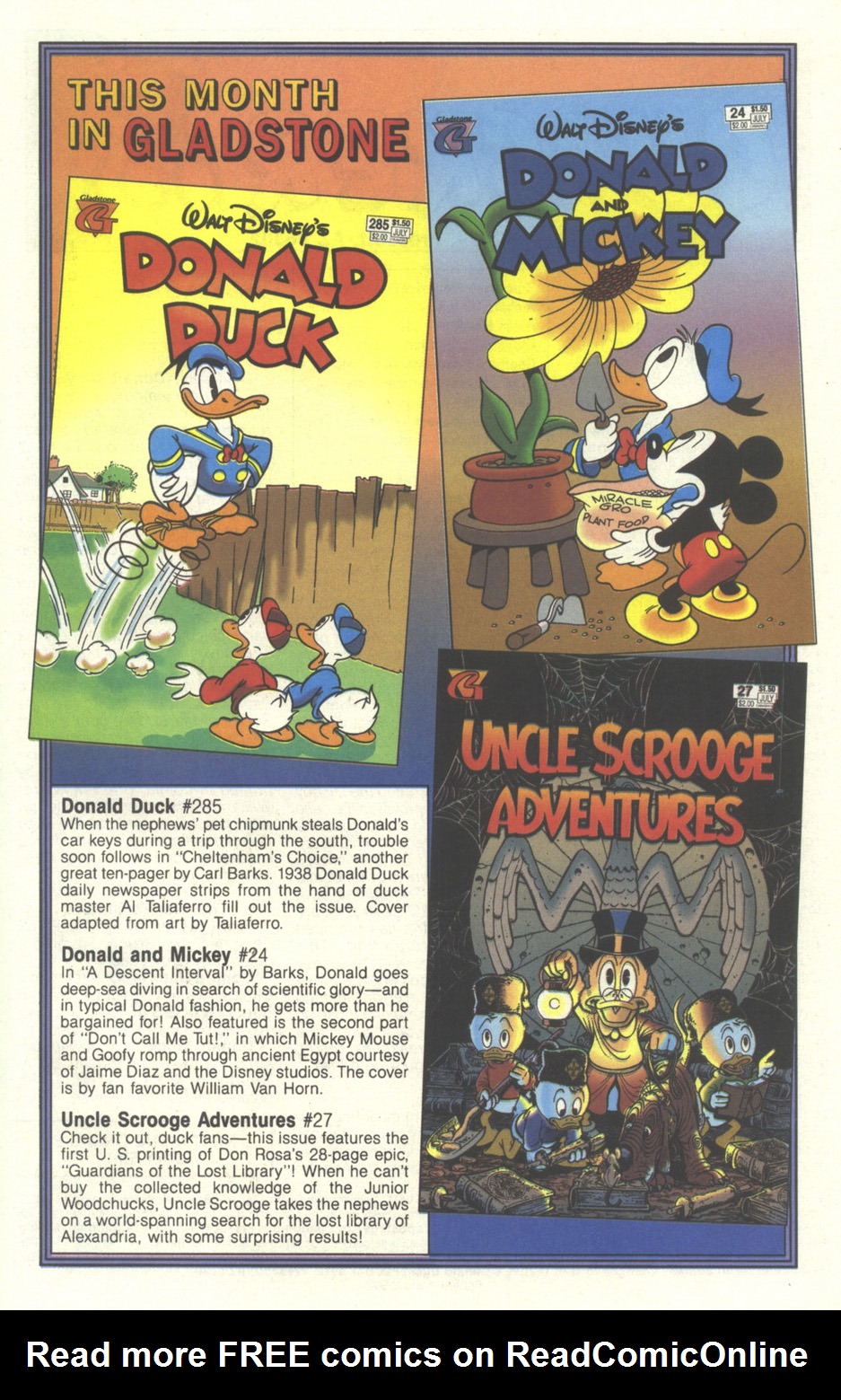Read online Walt Disney's Donald Duck (1993) comic -  Issue #285 - 32