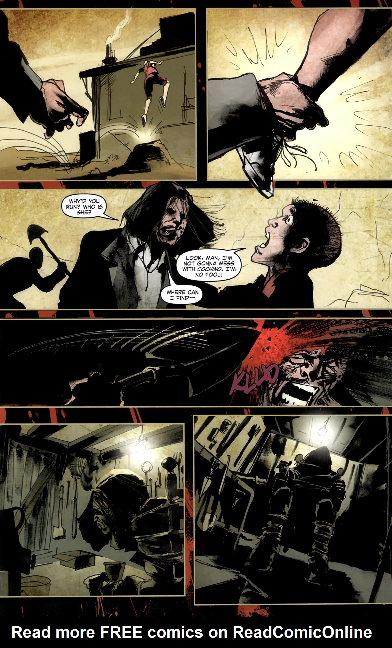 Read online Machete comic -  Issue # Full - 21