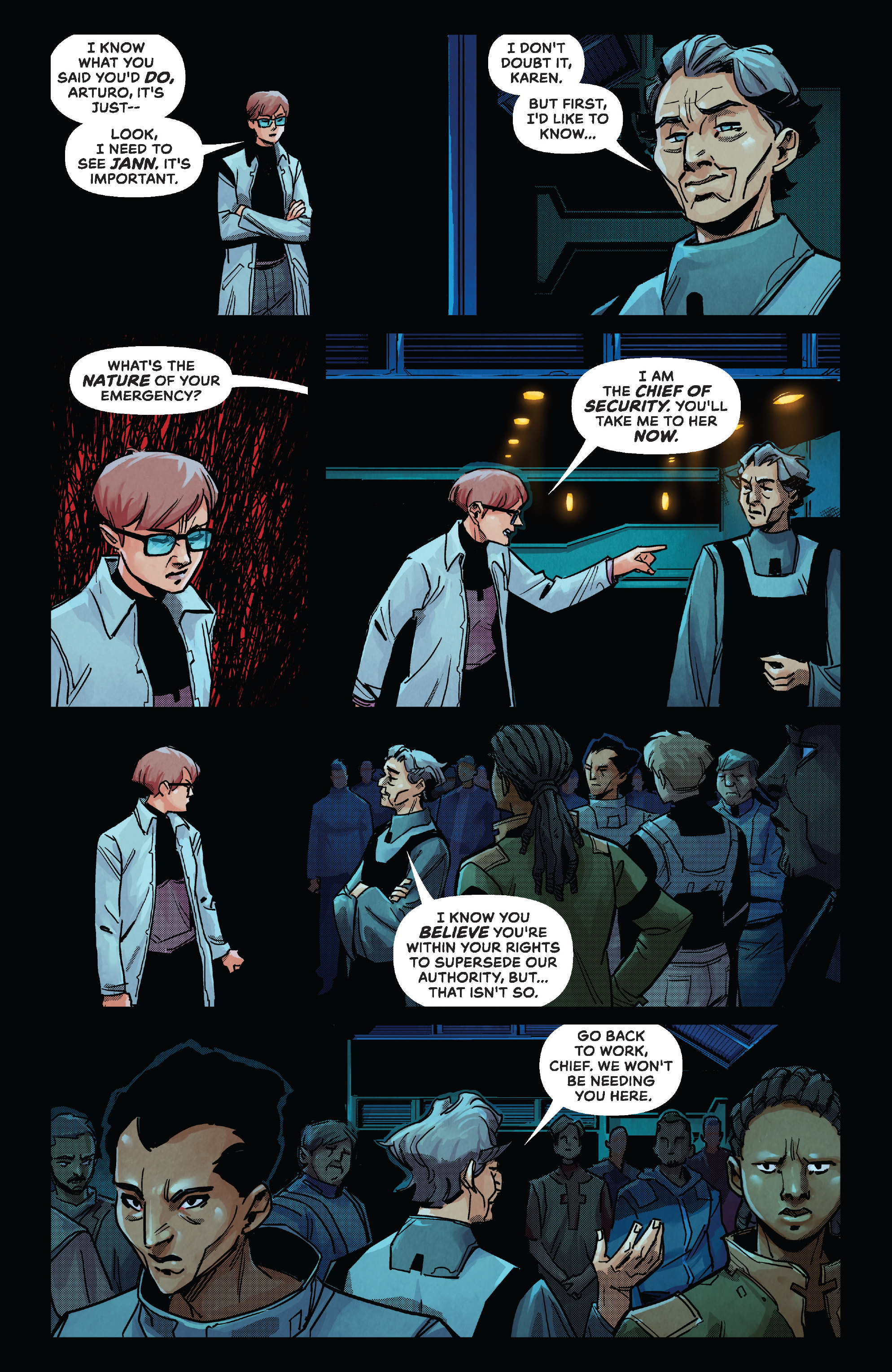Read online Outpost Zero comic -  Issue #13 - 5
