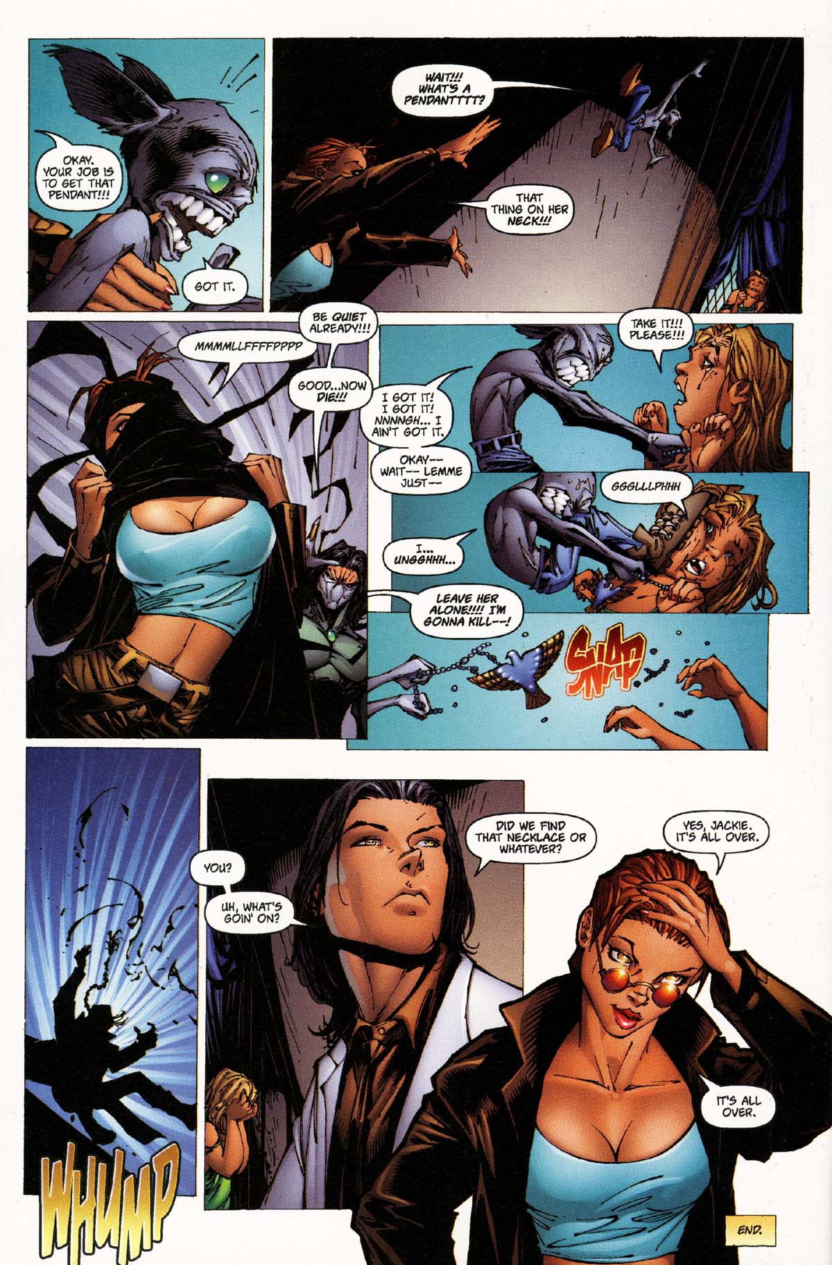 Read online Tomb Raider/The Darkness Special comic -  Issue # Full - 16