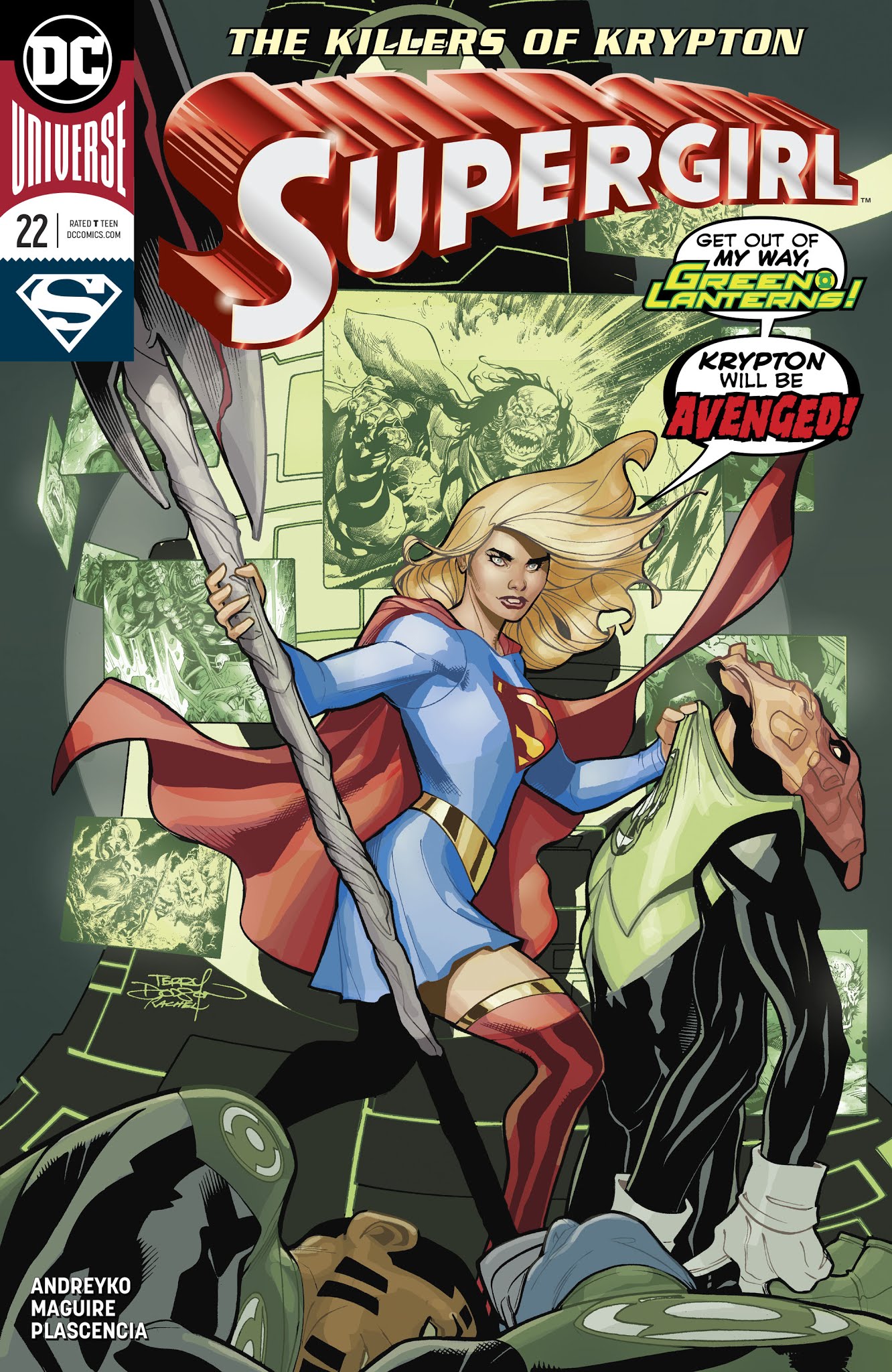 Read online Supergirl (2016) comic -  Issue #22 - 1