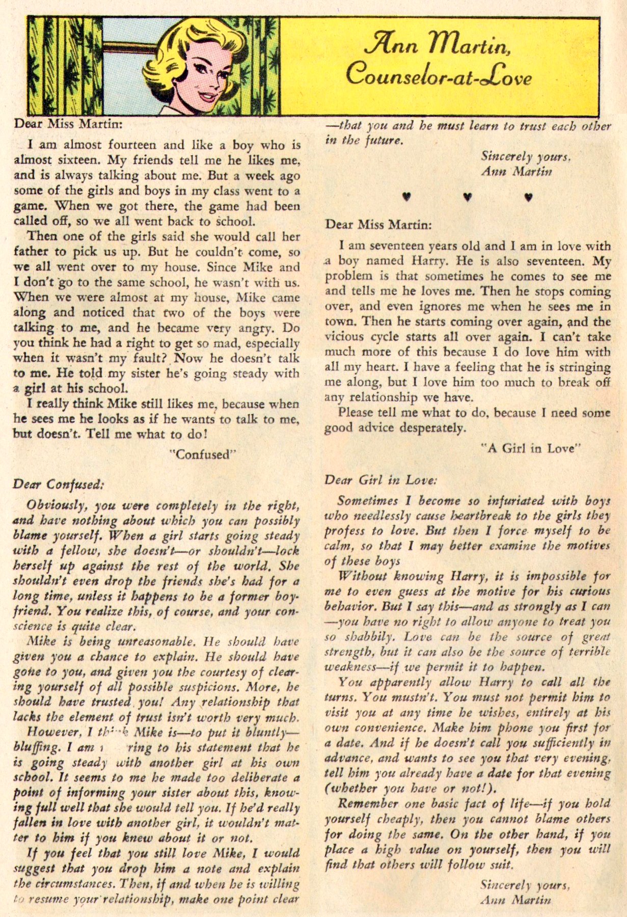 Read online Secret Hearts comic -  Issue #104 - 20