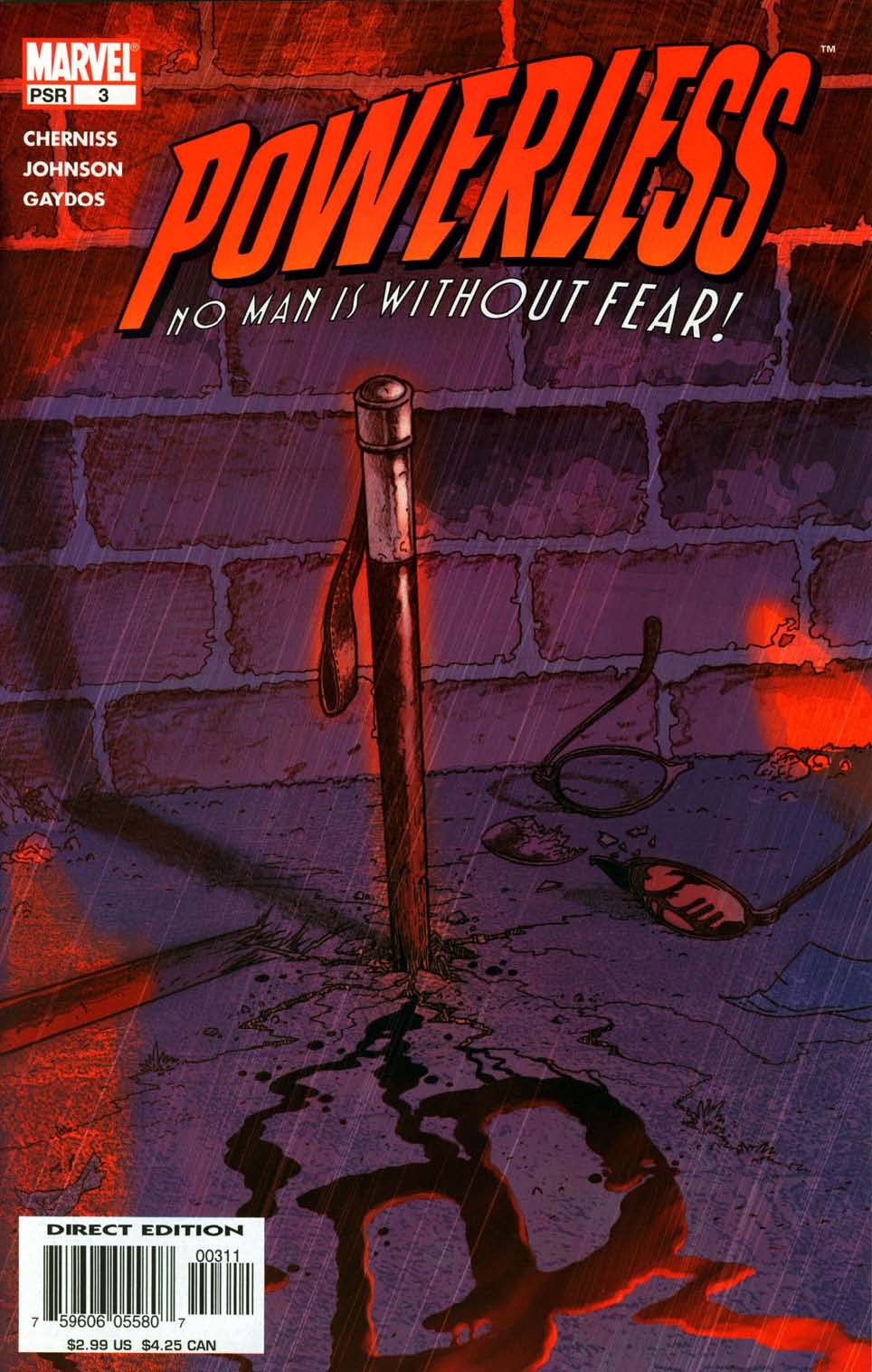 Read online Powerless comic -  Issue #3 - 1
