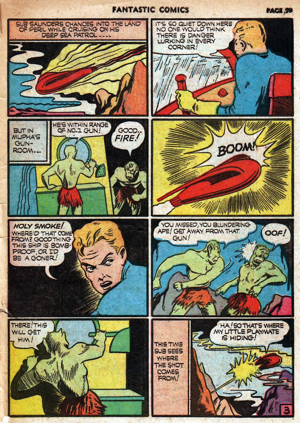 Read online Fantastic Comics comic -  Issue #18 - 61