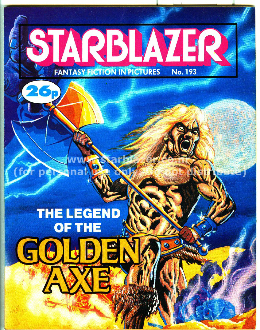 Read online Starblazer comic -  Issue #193 - 1